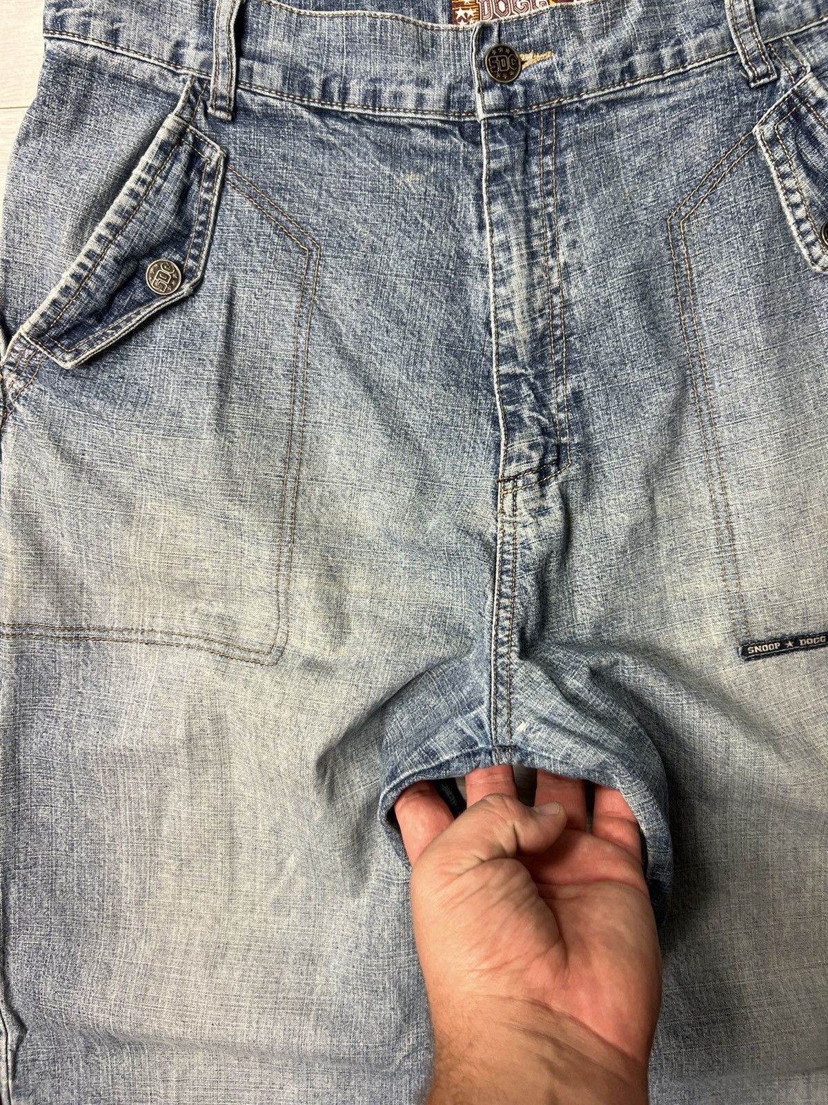 Snoop Dogg Vintage Snoop Dog Baggy Style Jeans / Denim Pants Size US 34 / EU 50 - 8 Thumbnail
