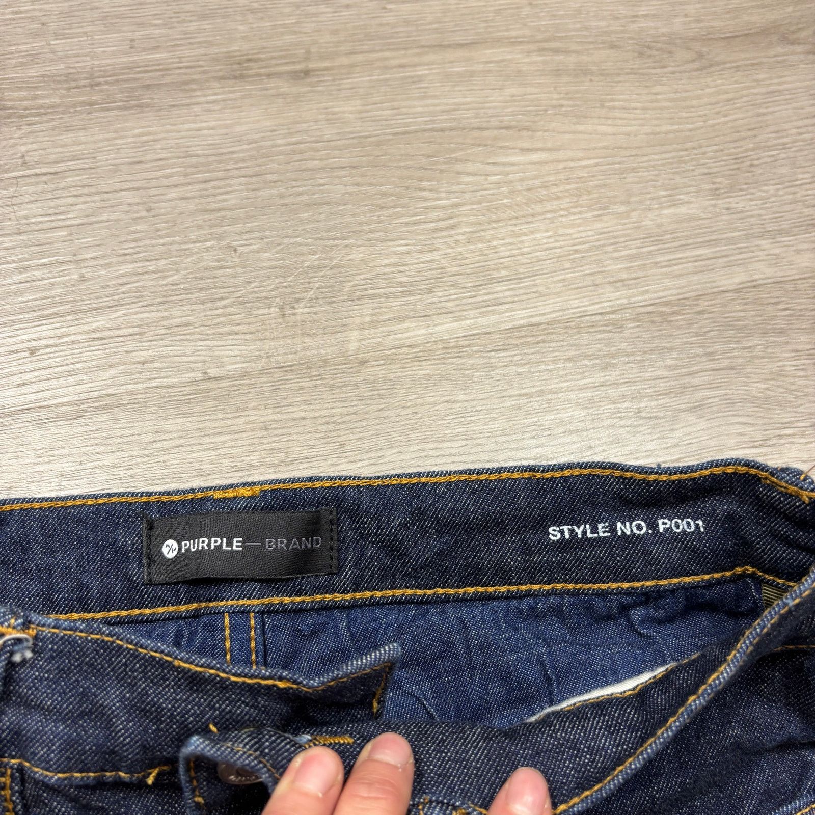 Purple × Purple Brand Purple Brand P001 Low Rise Skinny Denim Jeans Men's 30x31 Size US 30 / EU 46 - 6 Thumbnail