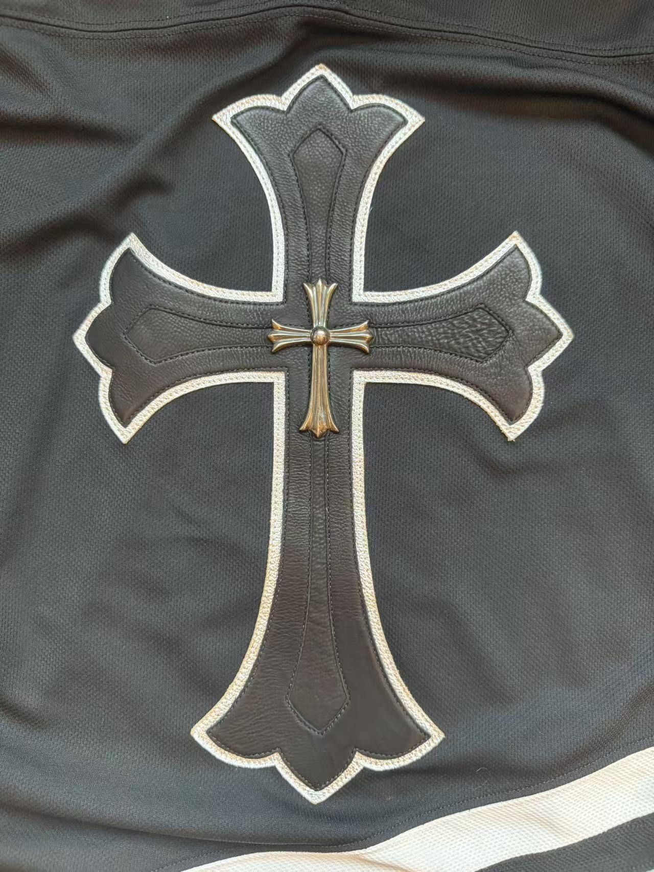 Chrome Hearts Chrome Harts PATCHED Hockey Jersey Size US M / EU 48-50 / 2 - 8 Thumbnail