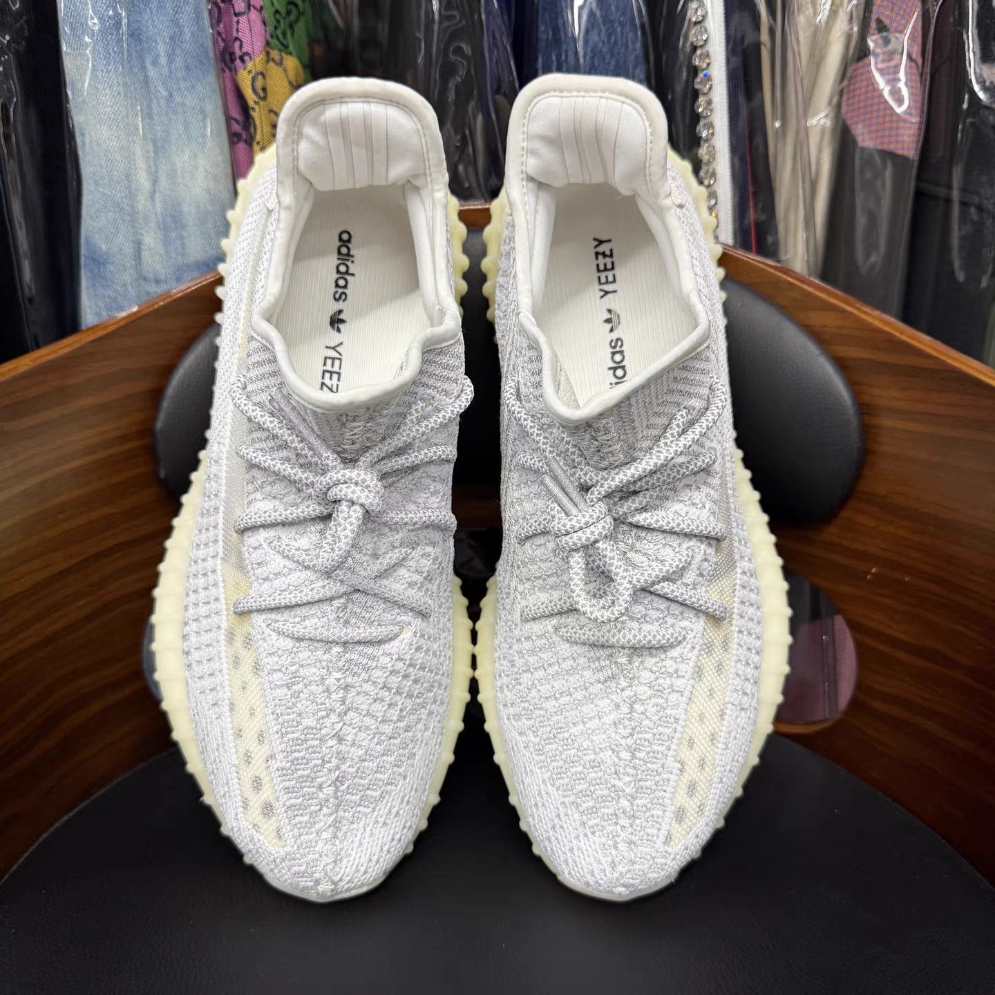 Adidas adidas Yeezy Boost 350 V2 "Static" (Non‑Reflective) K15 Size US 11.5 / EU 44-45 - 5 Thumbnail
