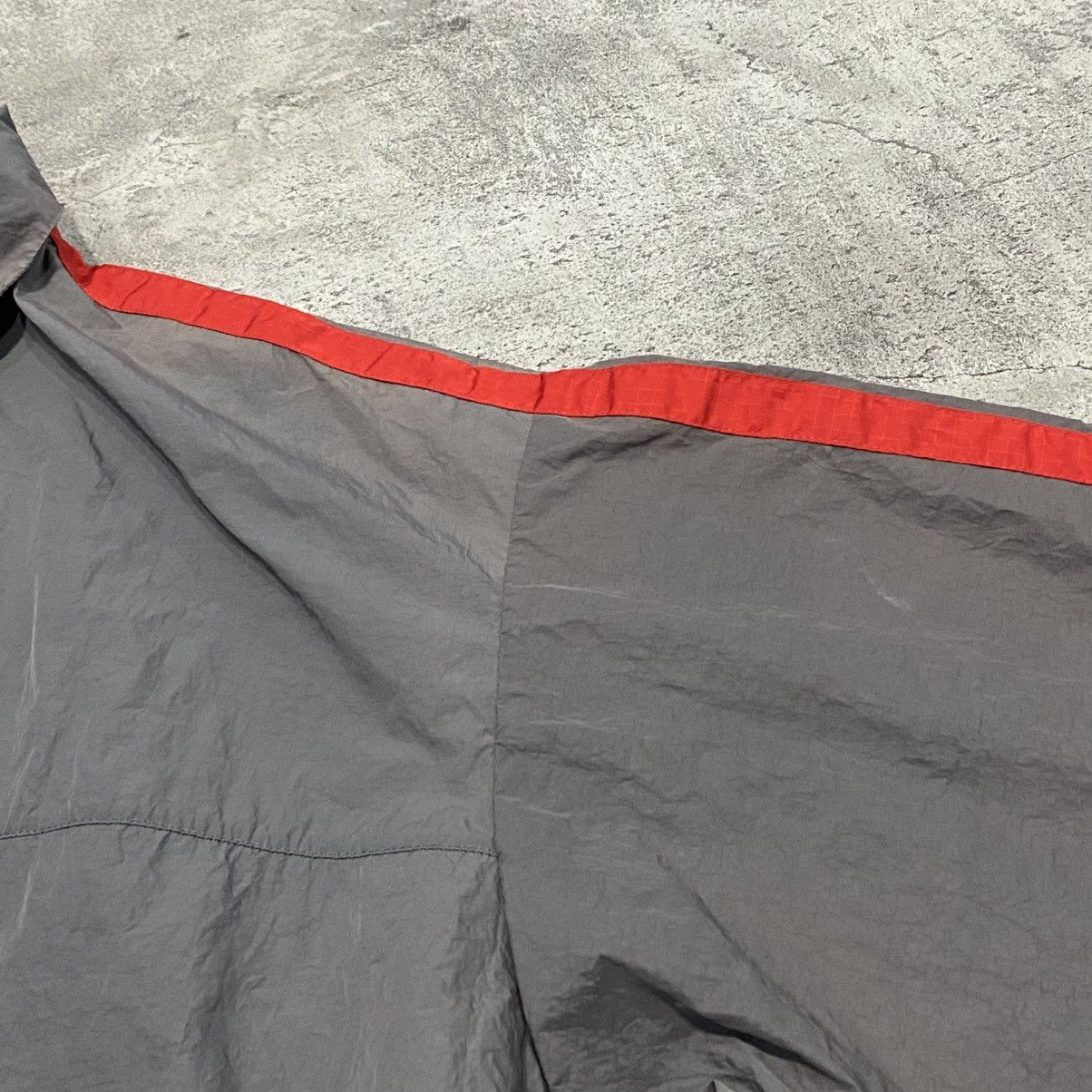 Balenciaga Balenciaga Logo Gray Windbreaker Size US XL / EU 56 / 4 - 7 Thumbnail