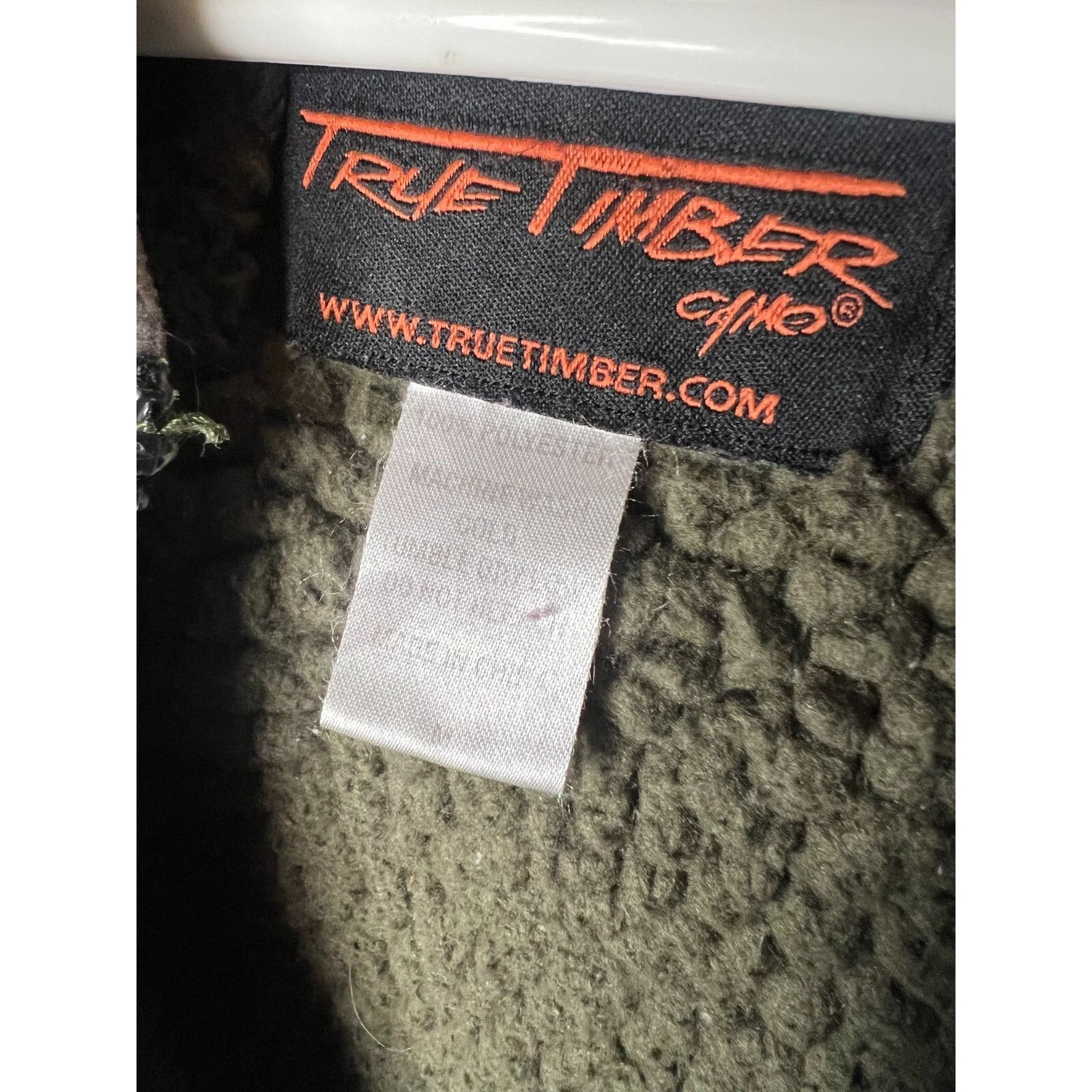 Other True Timber Hunting Hoodie Mens MD Tree Leaf Camo Zip Up Fle Size US M / EU 48-50 / 2 - 4 Thumbnail