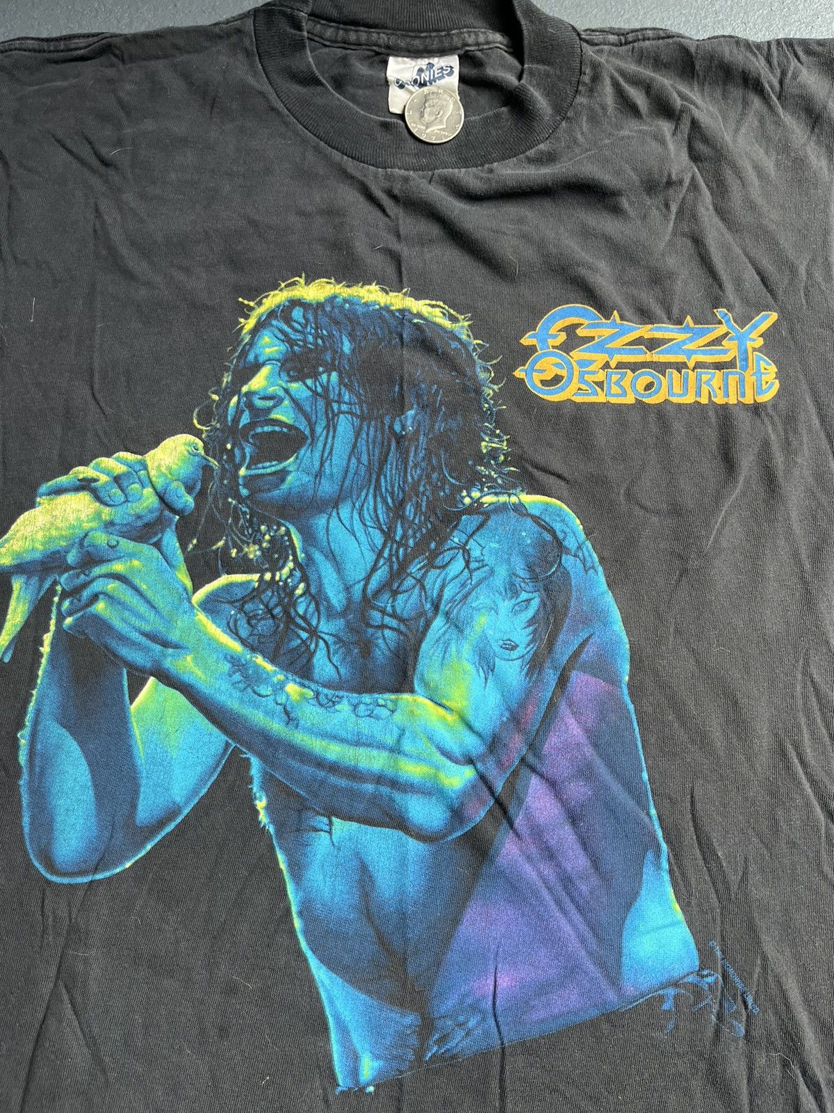 Ozzy Osbourne Concert Tee × Rare × Vintage Vintage 1997 Ozzy