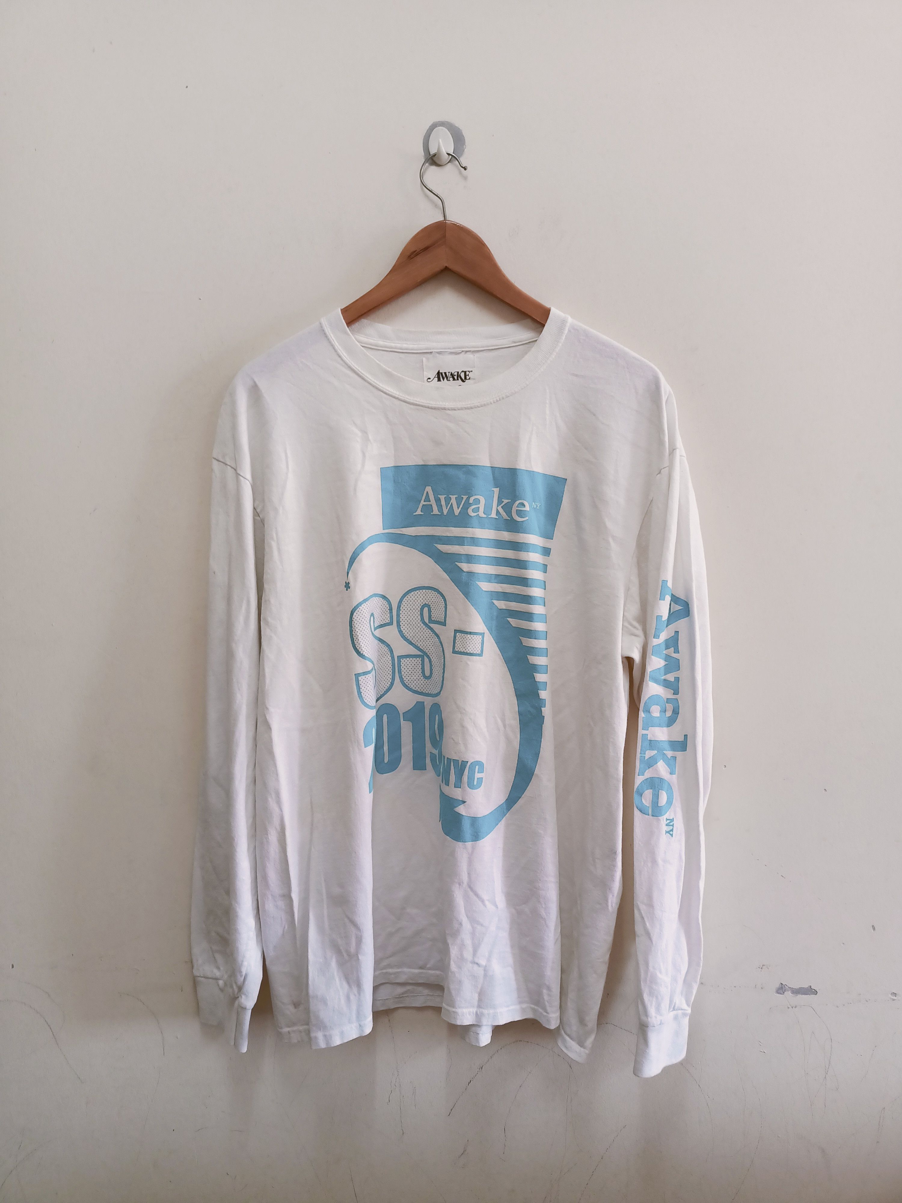 Tシャツ・カットソー AWAKE NY Men T Shirts AWK SP25 TS005CO CR BEIGE Awake NY AWAKE NY Men T-Shirts AWK SP25 TP005 BLACK Black