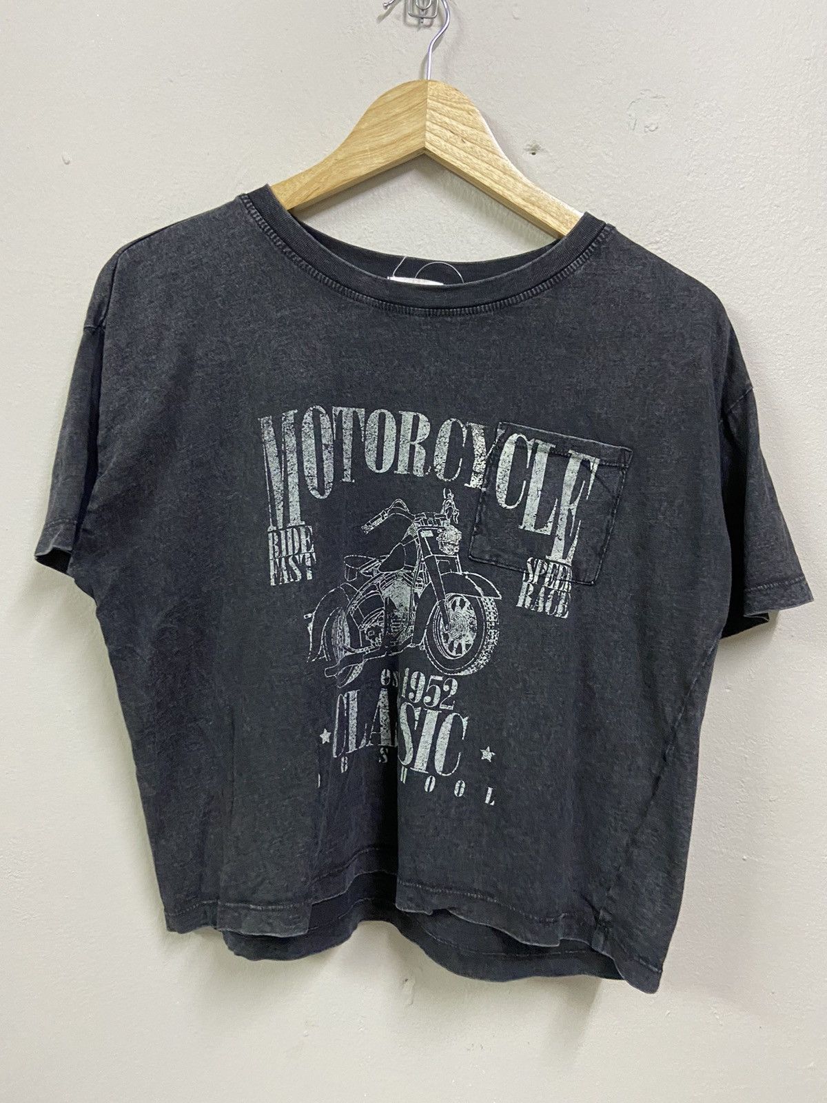 Other Urban Nation Crop Top Half Shirt Motorcycle Size M / US 6-8 / IT 42-44 - 1 Thumbnail