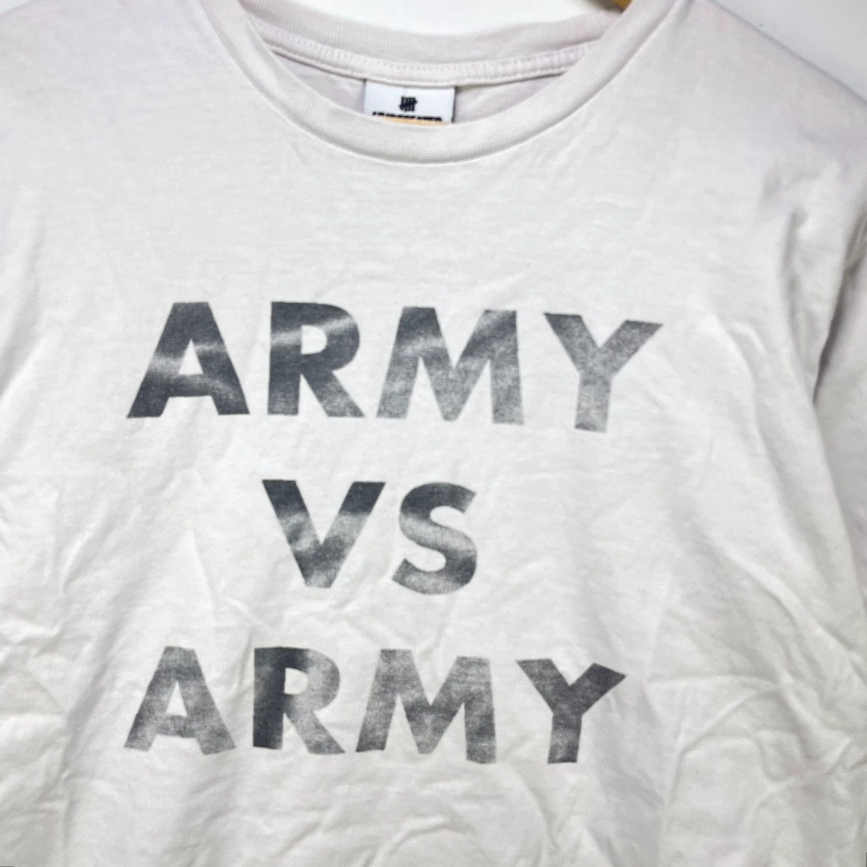 Undefeated Undefeated Army vs Army T-Shirt Mens Medium White UNDFTD Size US M / EU 48-50 / 2 - 2 Thumbnail