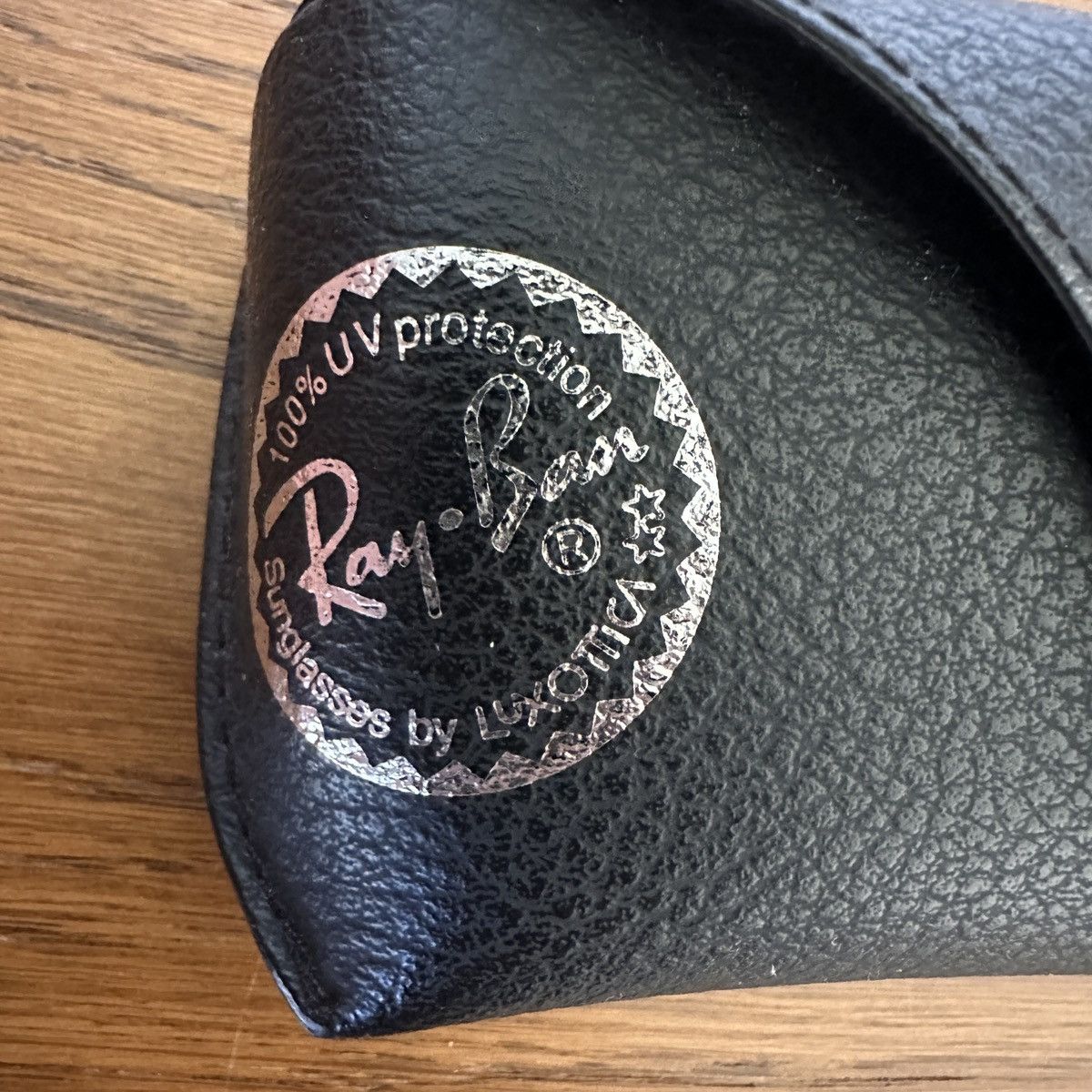 RayBan RAY BAN Authentic Sunglasses Black CASE ONLY Silver Logo Size ONE SIZE - 2 Thumbnail