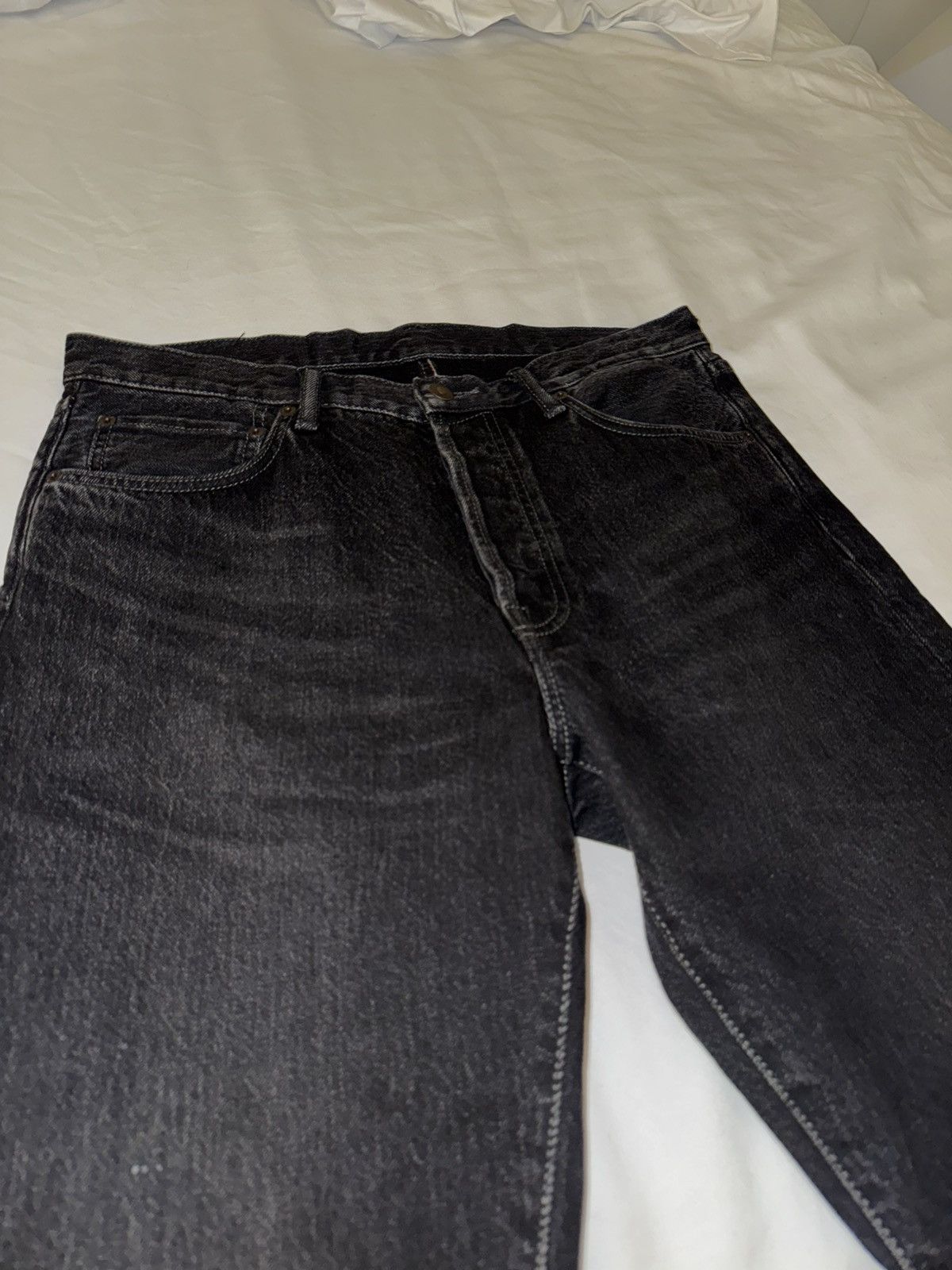 Acne Studios Acne Studios 1996 Black Vintage Jeans Size US 33 - 2 Thumbnail