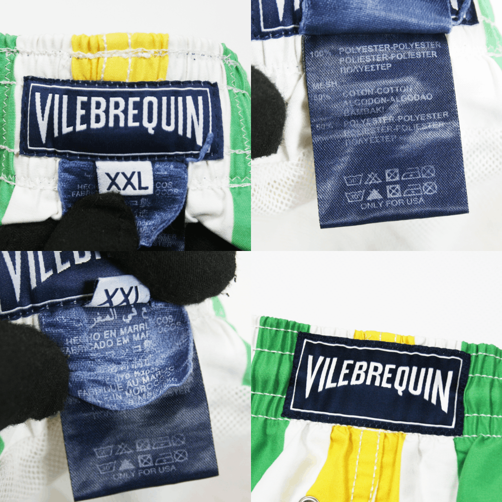 Vilebrequin Striped Palm Printed Swim Shorts XXL Size Size US 38 / EU 54 - 9 Thumbnail