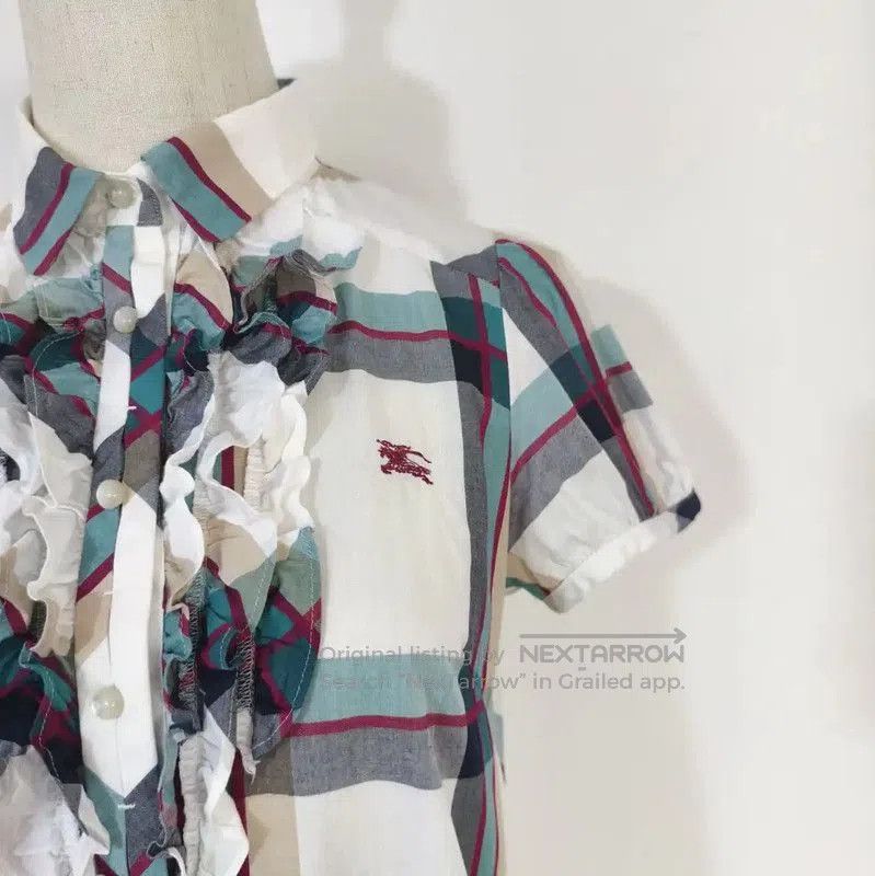 Burberry Burberry Summer Cotton Plaid Dress. Size M / US 6-8 / IT 42-44 - 3 Thumbnail