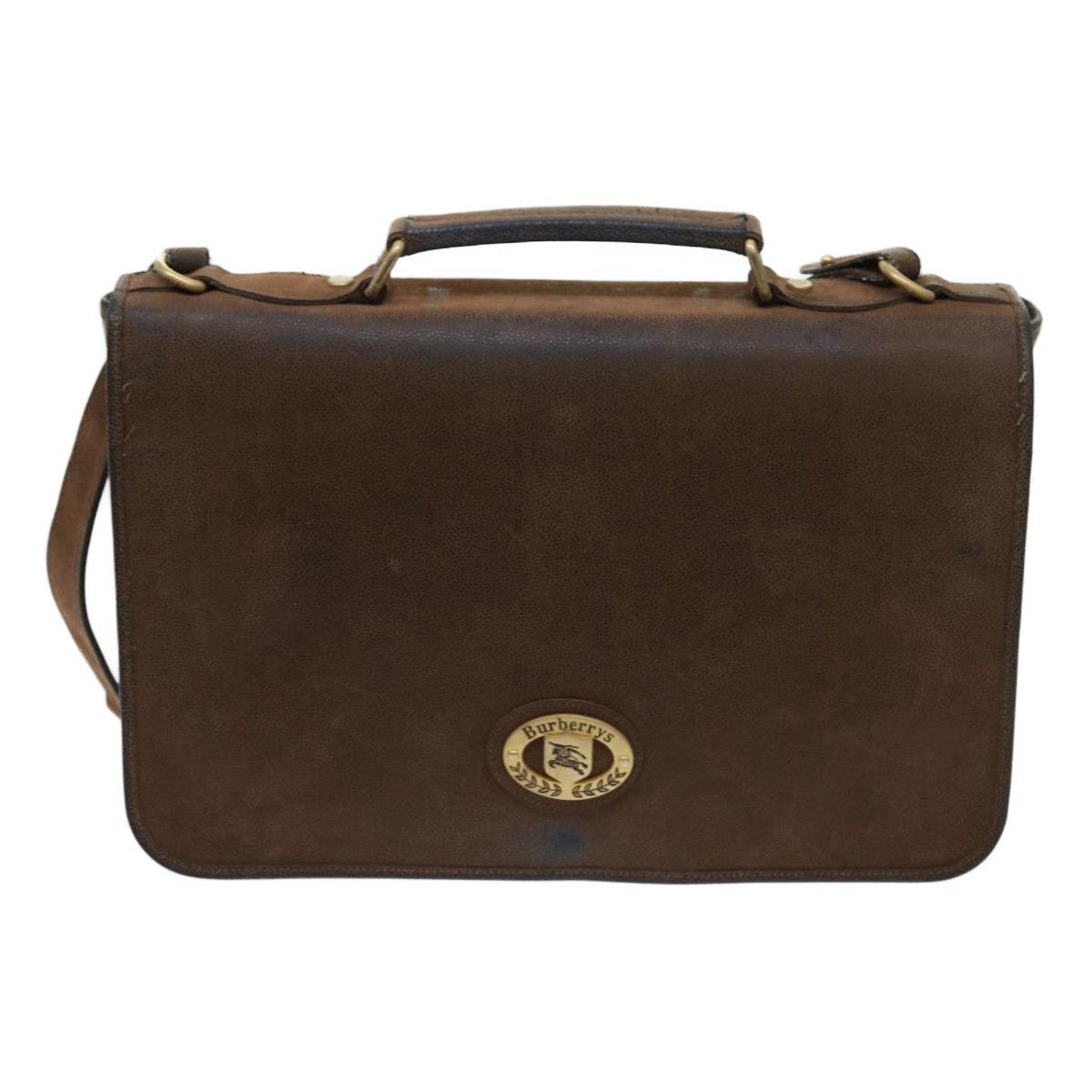 Burberry Burberry Nova Check Business Bag Pvc Leather Beige Size ONE SIZE - 13 Thumbnail