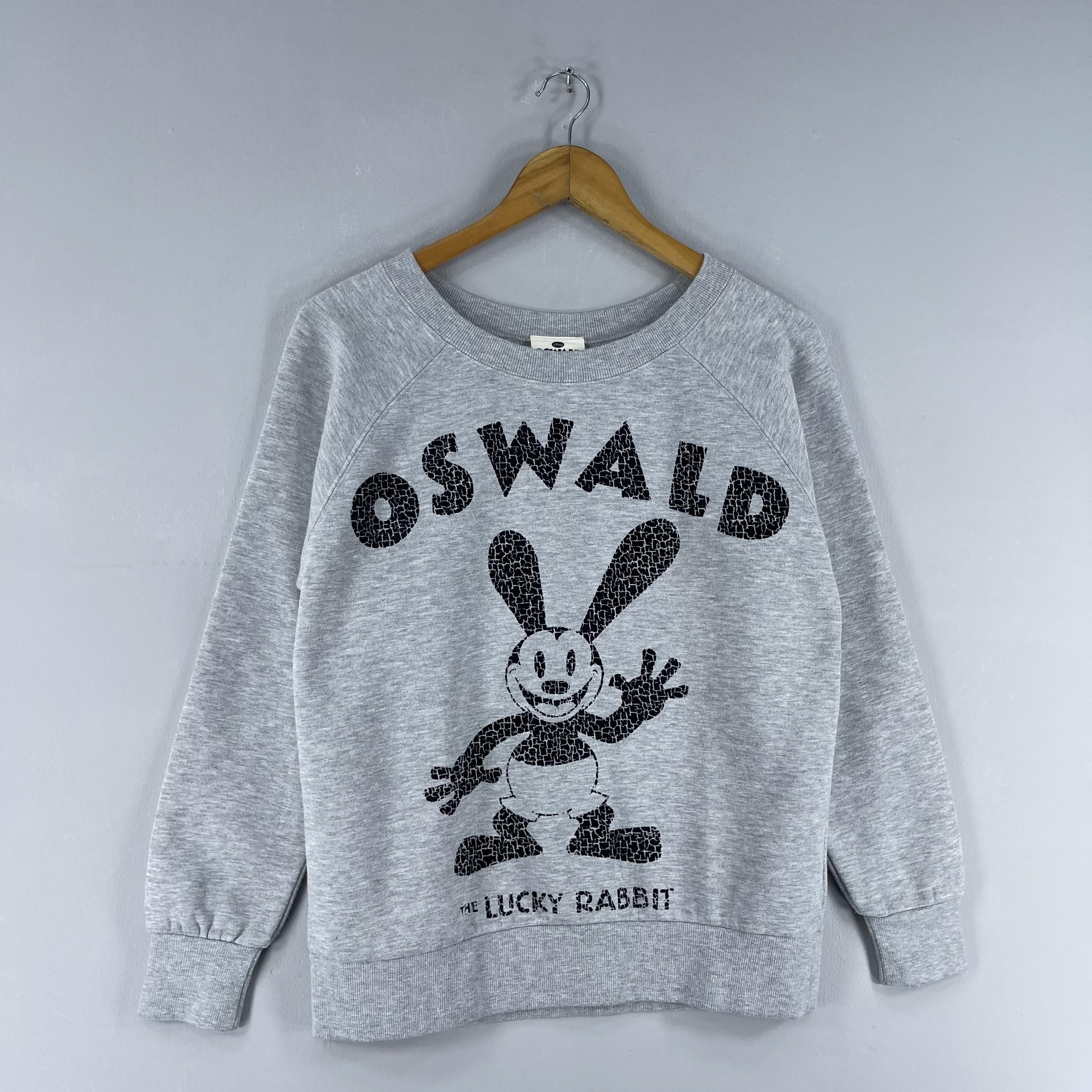 Disney Vintage OSWALD The Lucky Rabbit Disney Cartoon Sweatshirt Size S / US 4 / IT 40 - 3 Thumbnail