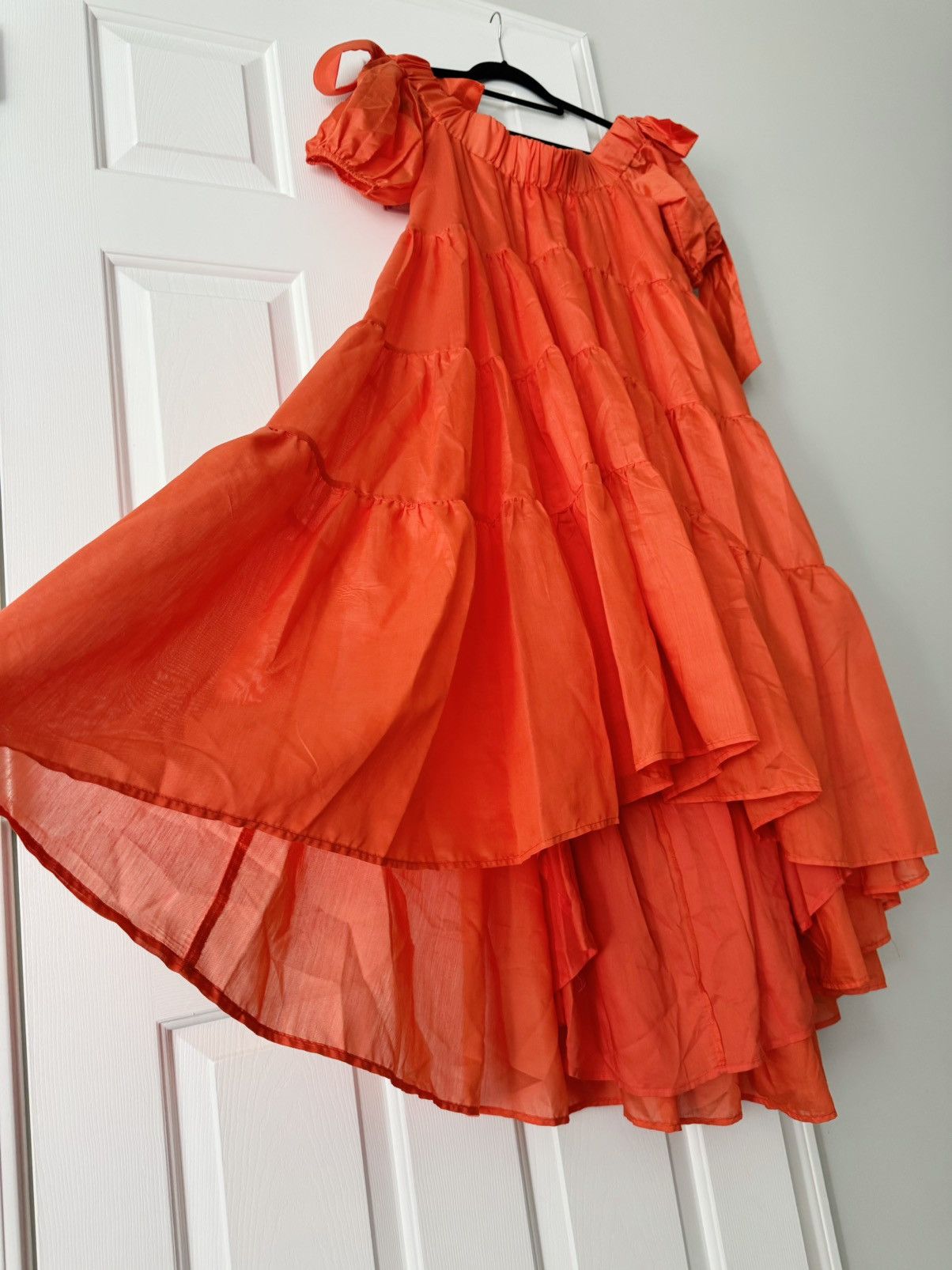 Anthropologie Anthropologie Tiered High-Low Midi Dress, Size S Size S / US 4 / IT 40 - 7 Thumbnail