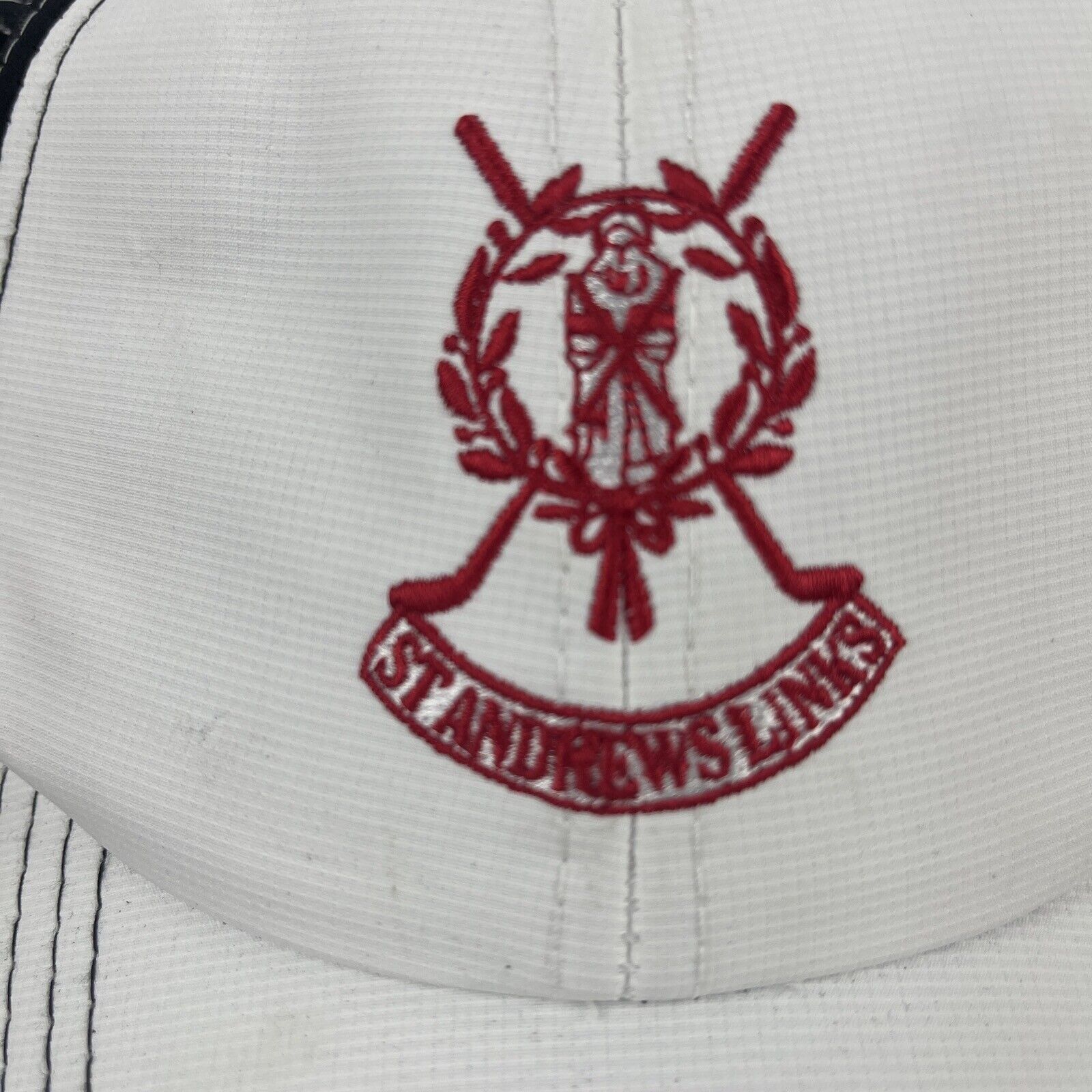Other St Andrews Links Hat Saint Adnrews White Hat Adjustable Adul Size ONE SIZE - 6 Thumbnail
