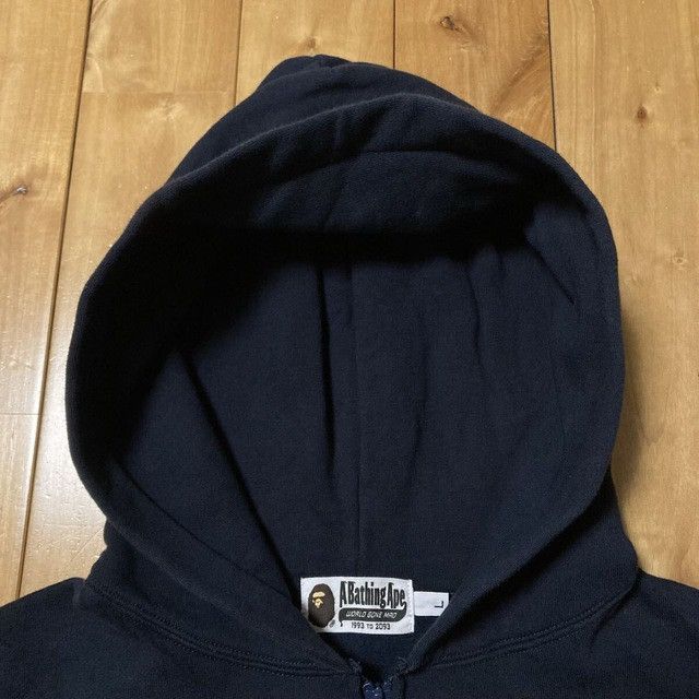 Bape BAPE HEAD LOGO Zip Hoodie Navy a bathing ape NIGO Size US L / EU 52-54 / 3 - 5 Thumbnail