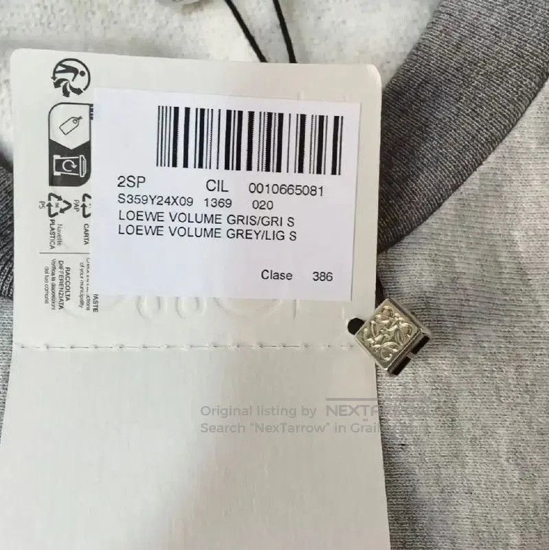 Loewe Loewe Gray Cotton Women's Sweatshirt . Size S / US 4 / IT 40 - 6 Thumbnail