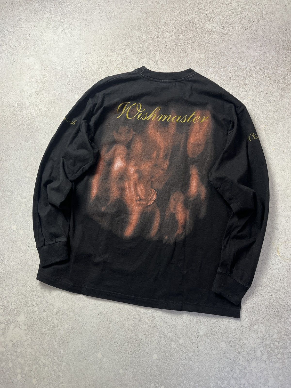 Band Tees 2000 Nightwish Wishmaster Album Cover LongSleeve Tee Size US XL / EU 56 / 4 - 4 Thumbnail