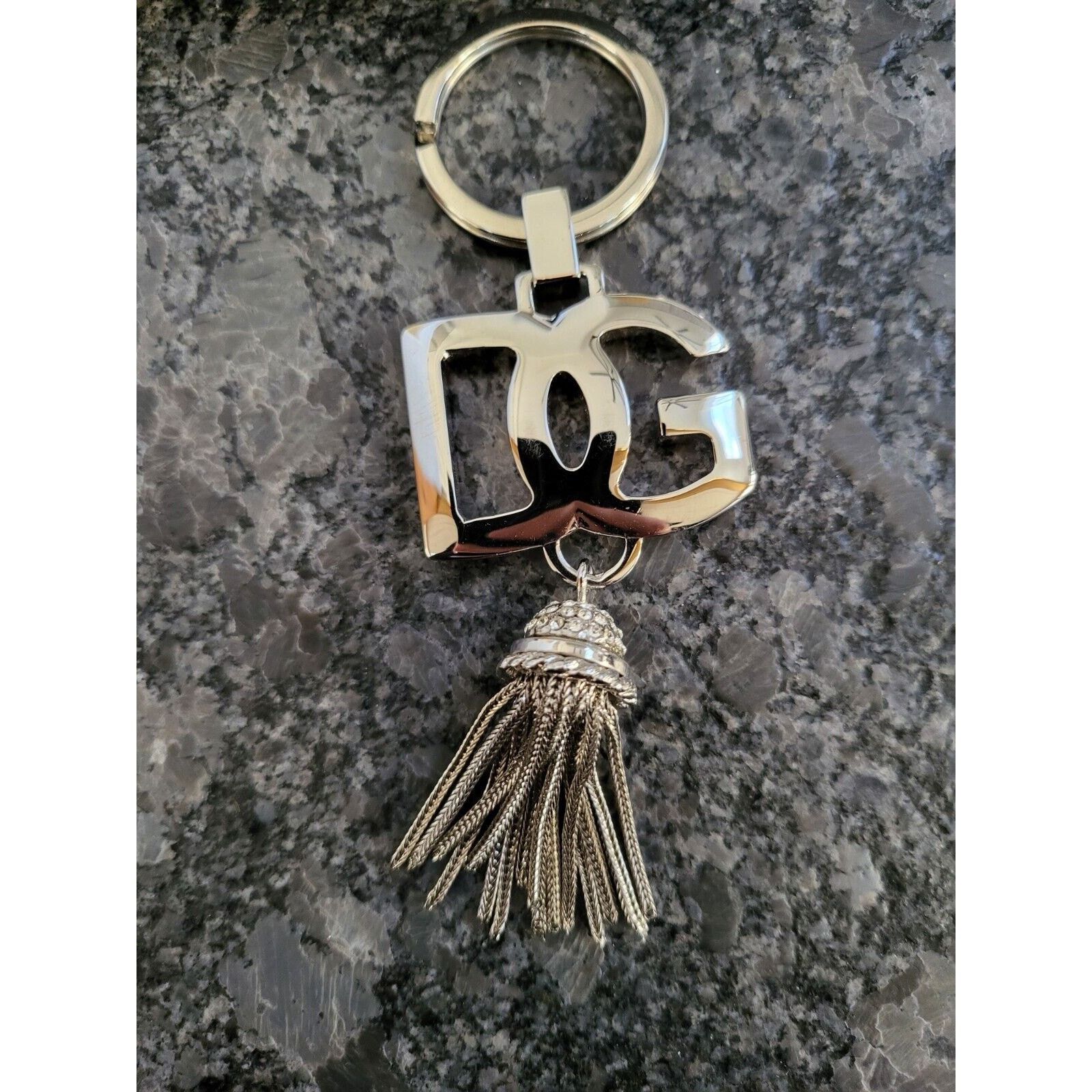 Dolce & Gabbana Dolce Gabbana Silver Keychain New With Flaws See Pictures Size ONE SIZE - 1 Thumbnail