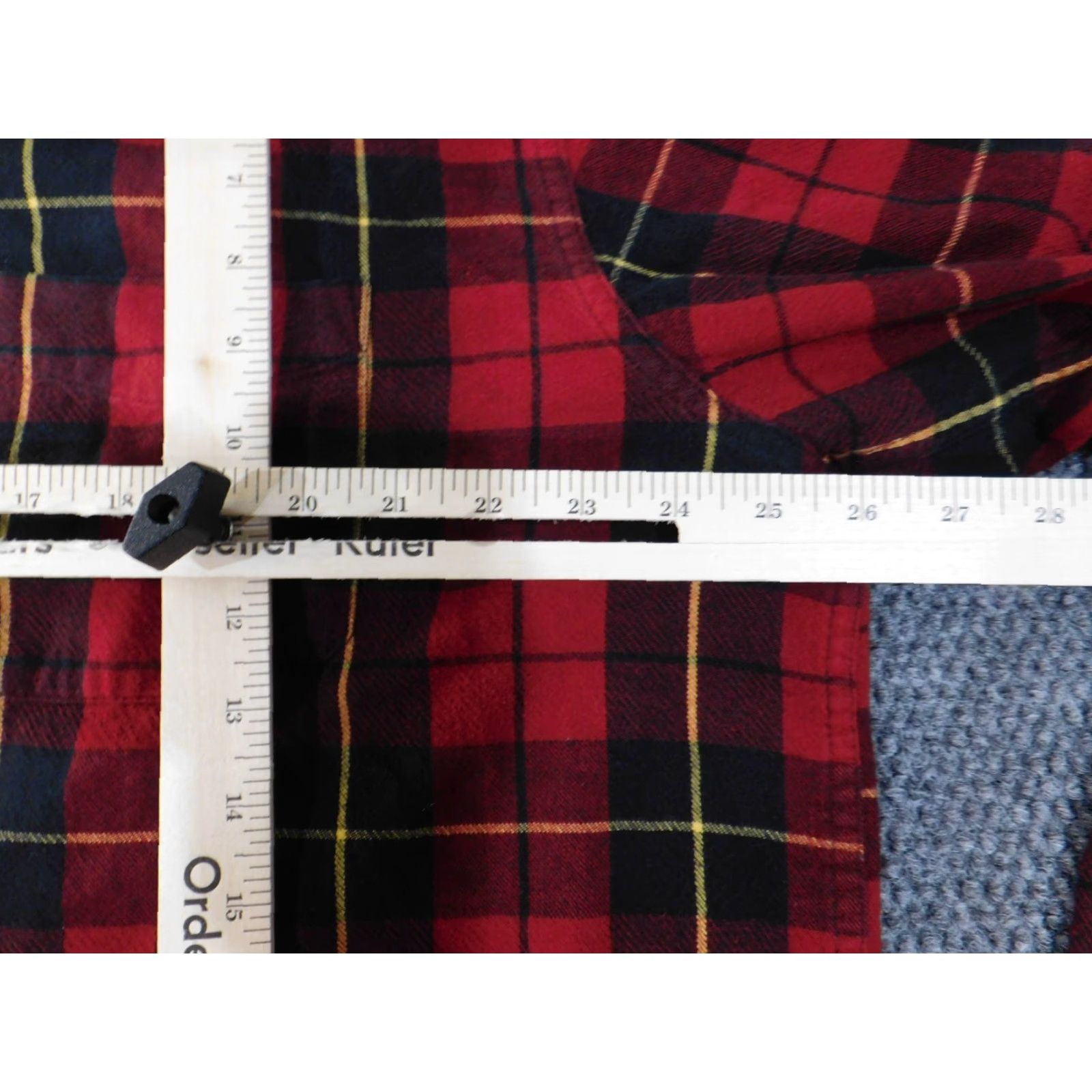 Vintage VINTAGE ll bean Flannel Shirt Large Mens Red Plaid Outdoors Retro Hiking Size US L / EU 52-54 / 3 - 6 Thumbnail