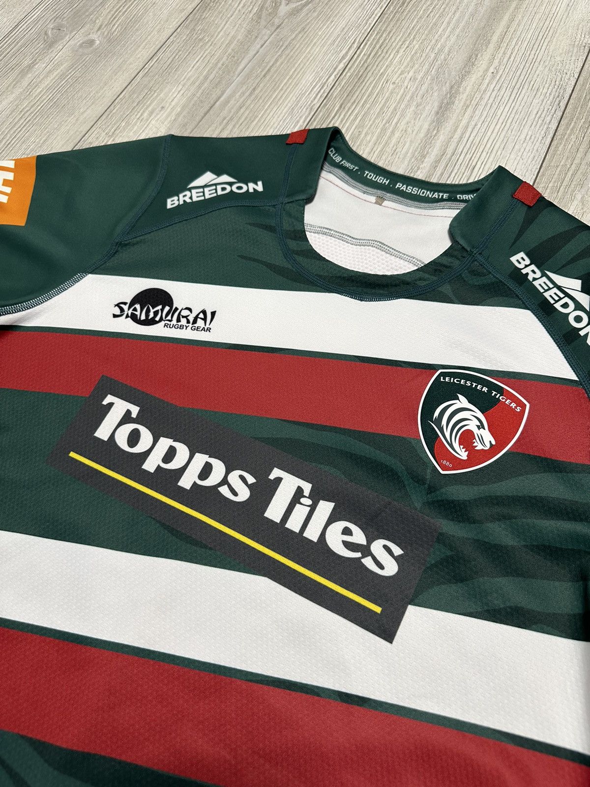 Samurai Jeans Samurai Leicester Tigers Rugby Jersey Size US L / EU 52-54 / 3 - 2 Thumbnail