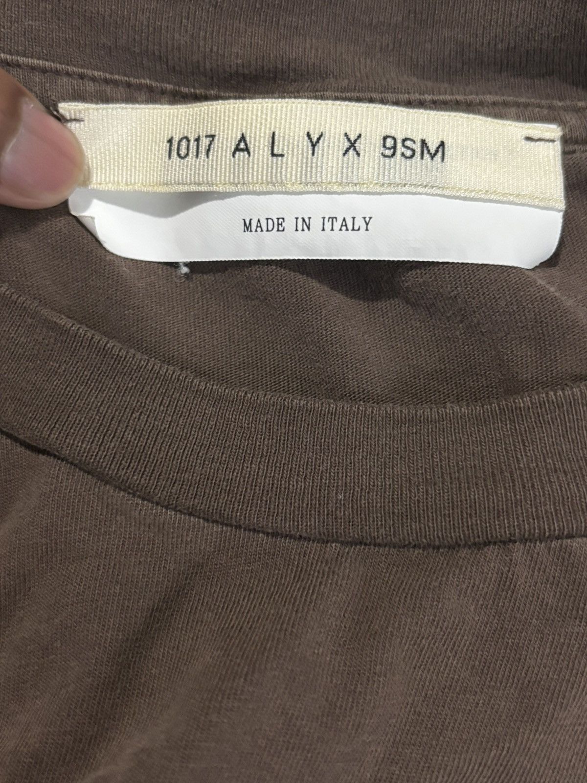 1017 ALYX 9SM 1017 ALYX 9SM S/S BROWN GRAPHIC TEE Size US S / EU 44-46 / 1 - 7 Thumbnail