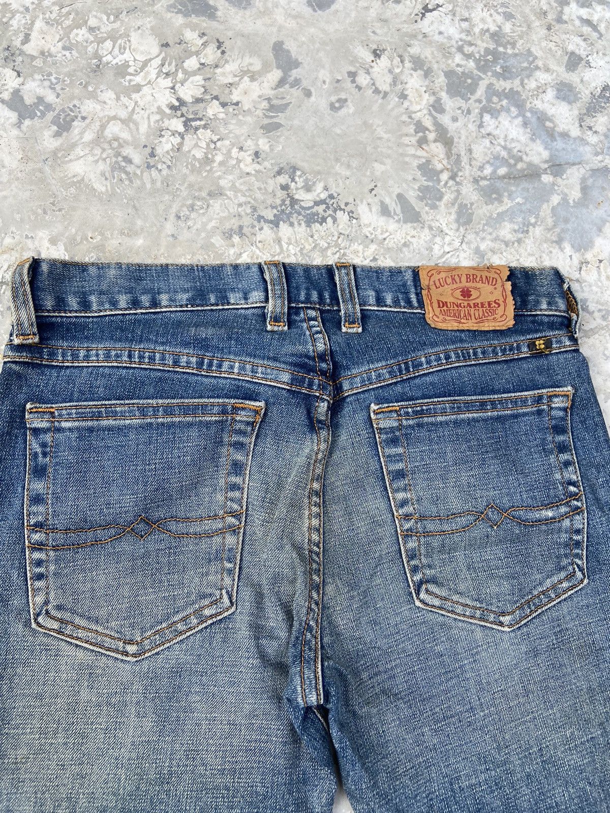 Lucky Brand × Vintage Lucky brand vintage denim pants flare Size 26" / US 2 / IT 38 - 6 Thumbnail