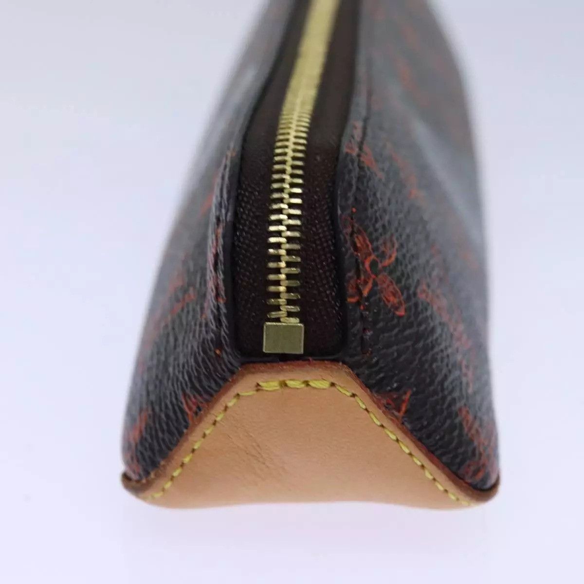 Louis Vuitton LOUIS VUITTON Catgram Trousse Elizabeth Pen Case Brown Size ONE SIZE - 14 Thumbnail