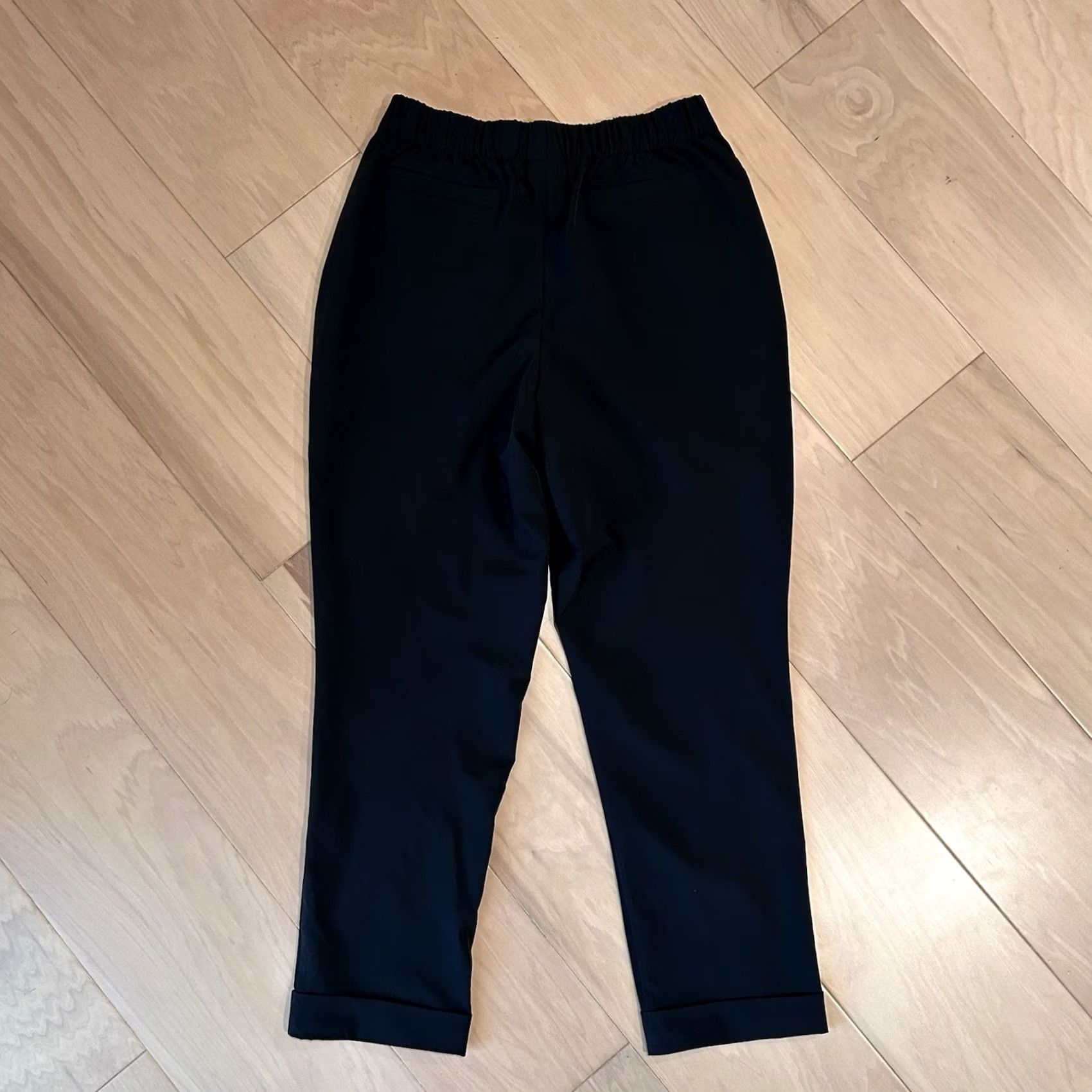 Varley Varley Women’s Pants Slim Tapered Cuff Ankle High Rise Black Small Size 28" / US 6 / IT 42 - 5 Thumbnail