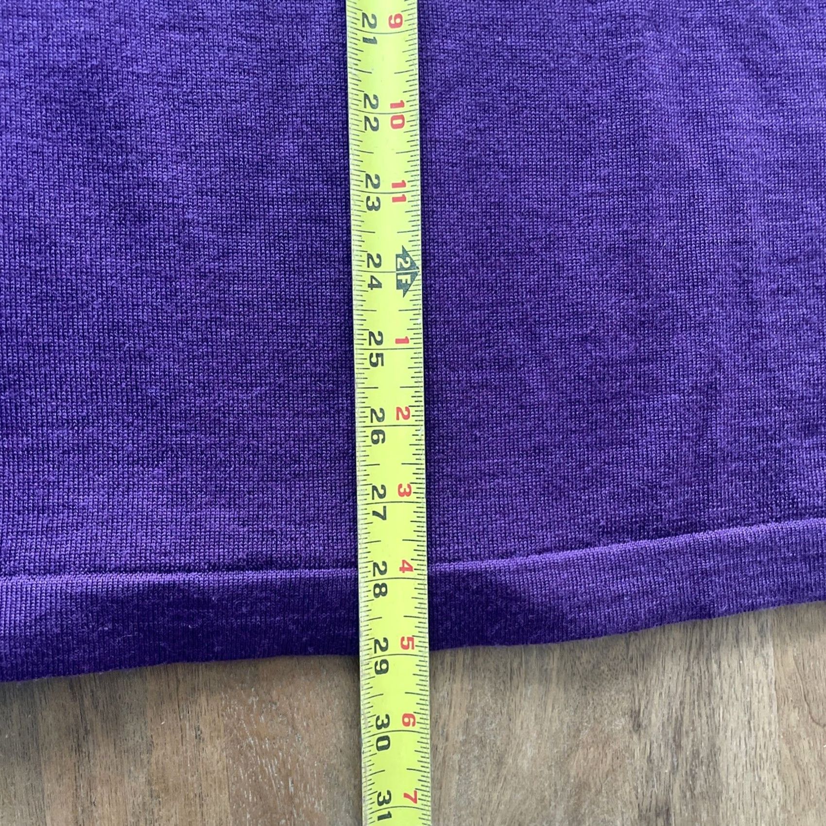 Eileen Fisher Eileen Fisher 100% Merino Wool Tunic Sweater Women XXS Purple Knit Round Neck Sweatshirt Shirt Blouse? Size XXS / US 00 / IT 34 - 6 Thumbnail