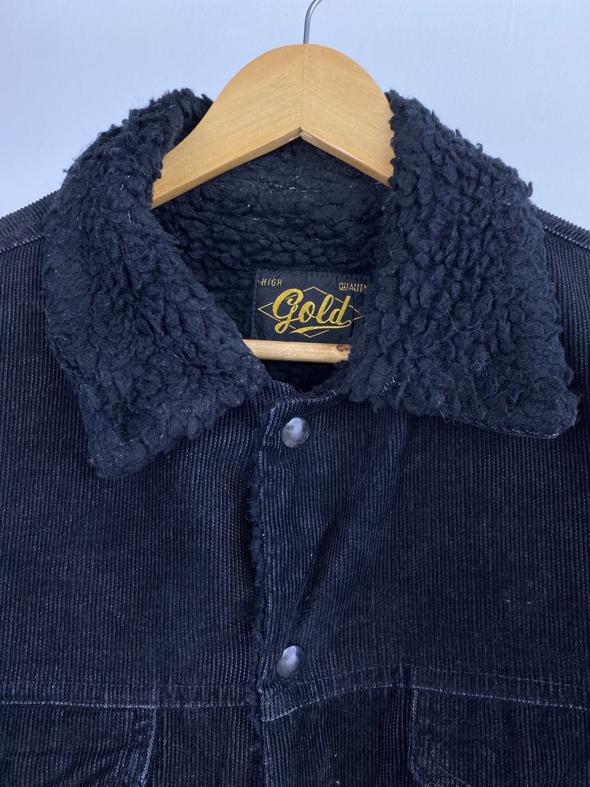 Japanese Brand Gold by Toyo Corduroy Sherpa Jacket Made in Japan 38 Size US M / EU 48-50 / 2 - 5 Thumbnail