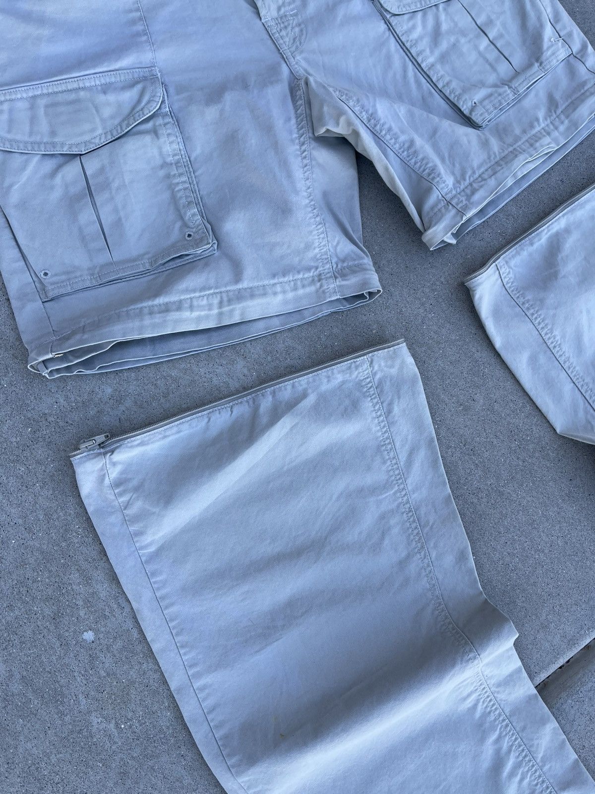 Vintage Vintage Columbia Hiking Pants Convertible Utility Khaki Size US 32 / EU 48 - 11 Thumbnail