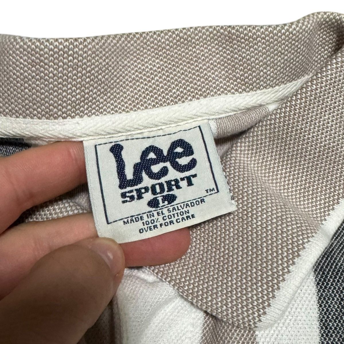 Lee 90s Lee Sport Striped Cleveland Browns Polo Shirt Men's L Size US L / EU 52-54 / 3 - 4 Thumbnail