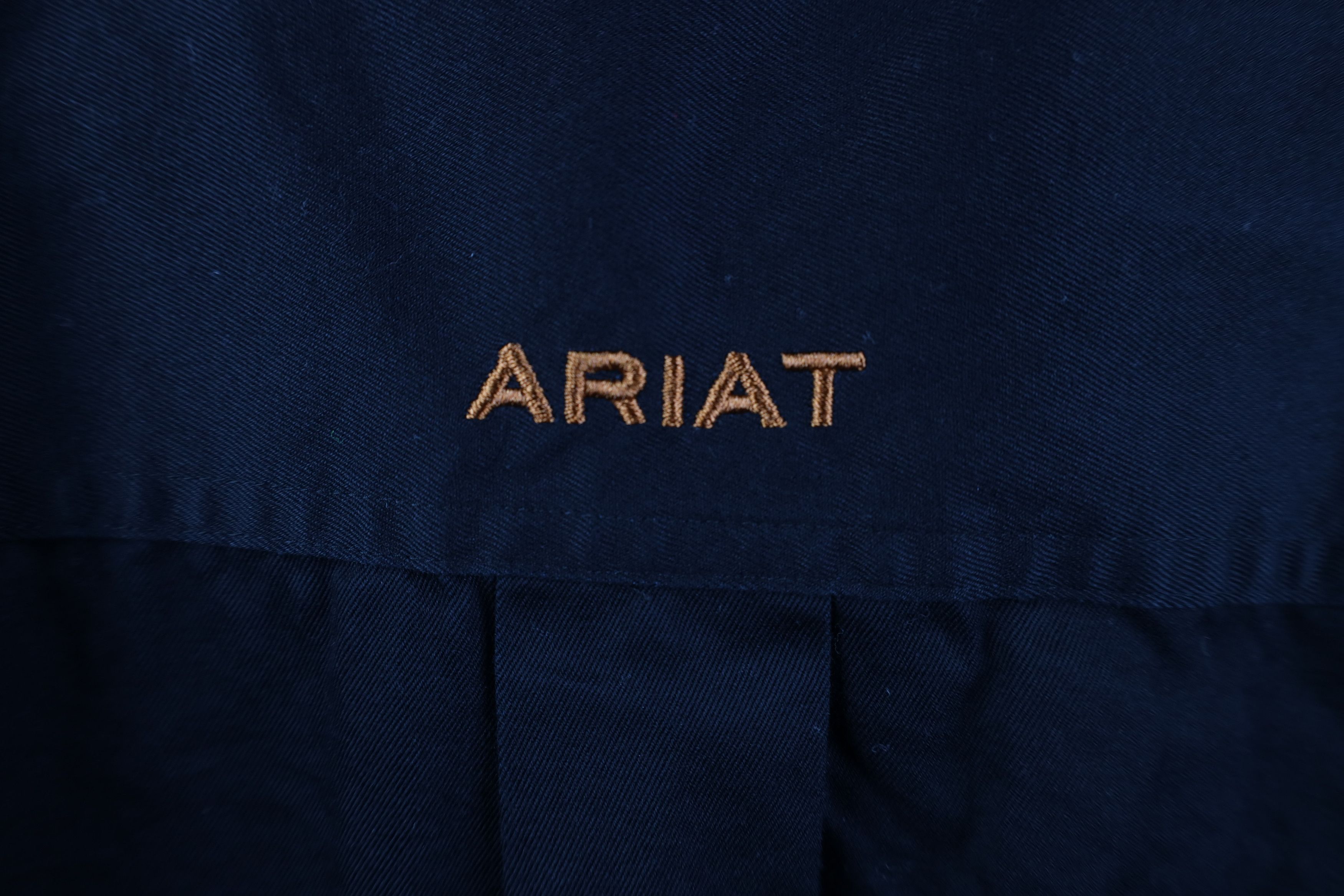 Ariat Ariat Heavyweight Collared Button Down Shirt Workwear Black Size US XL / EU 56 / 4 - 12 Thumbnail