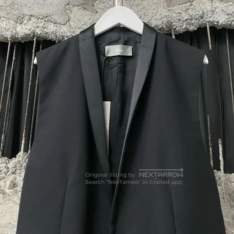 Dior Dior Black Sleeveless Overcoat for Men . Size US M / EU 48-50 / 2 - 3 Thumbnail
