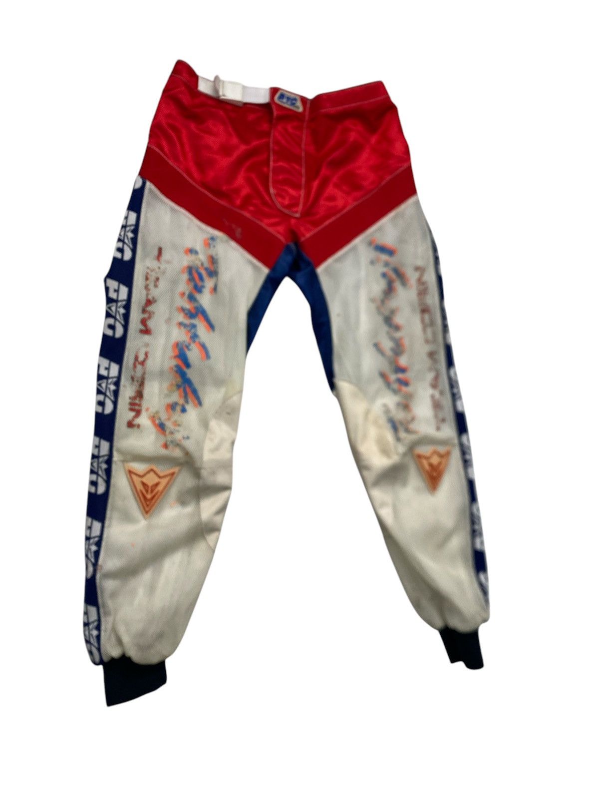 Dainese × Fox Racing × Vintage MOTOCROSS PANTS WIND BMX ITALY DESIGN Size US 30 / EU 46 - 2 Thumbnail