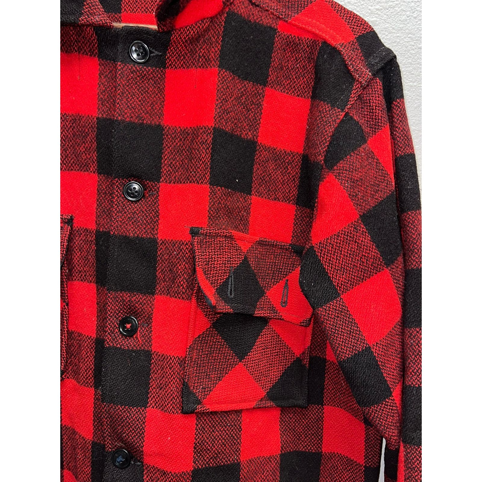Vintage True Vintage Flannel Shirt Minnesota Wollen Buffalo Plaid L Size US L / EU 52-54 / 3 - 3 Thumbnail