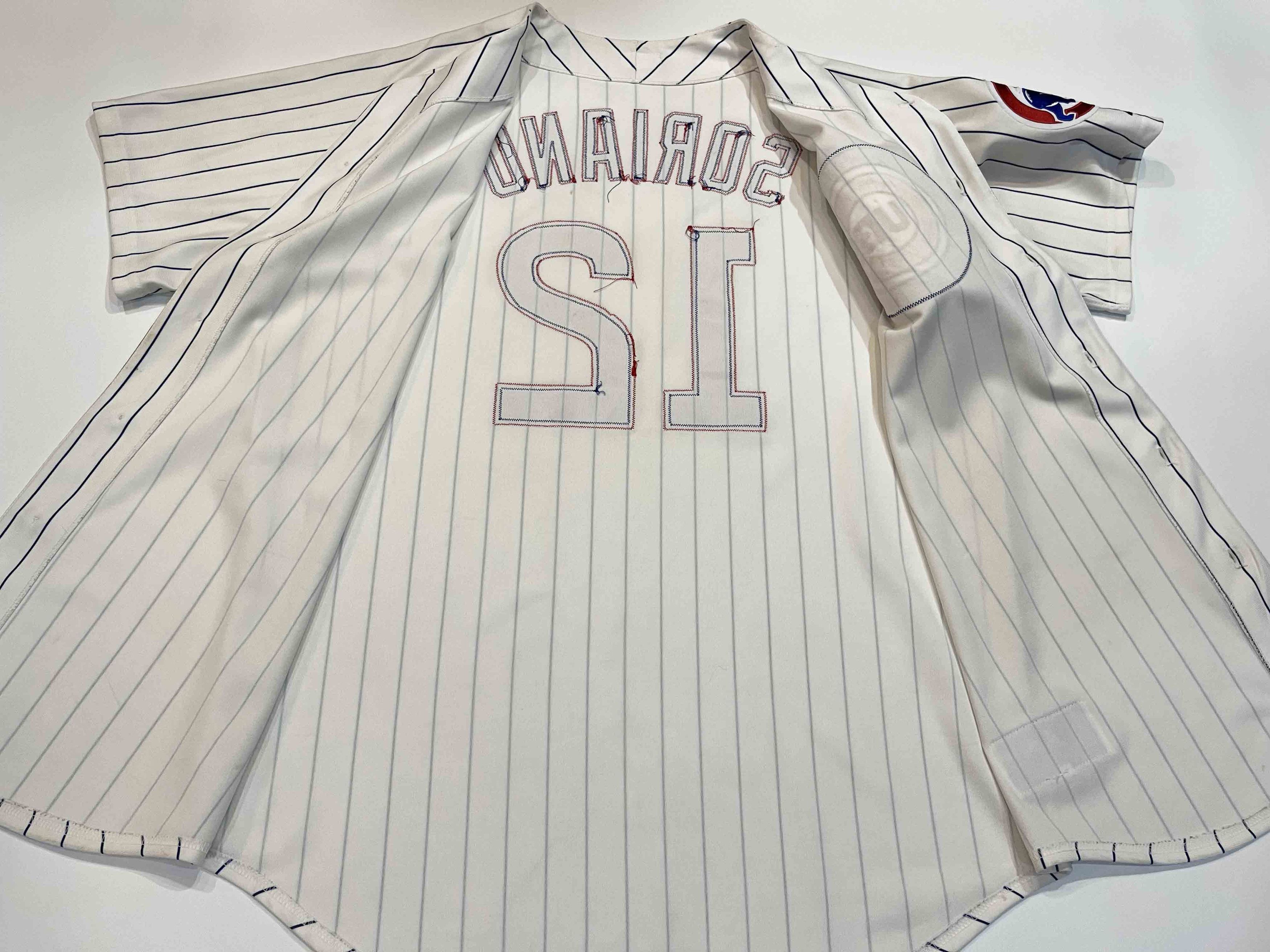MLB × Majestic Majestic Authentic MLB Chicago Cubs SORIANO #12 Jersey Size US XL / EU 56 / 4 - 8 Thumbnail
