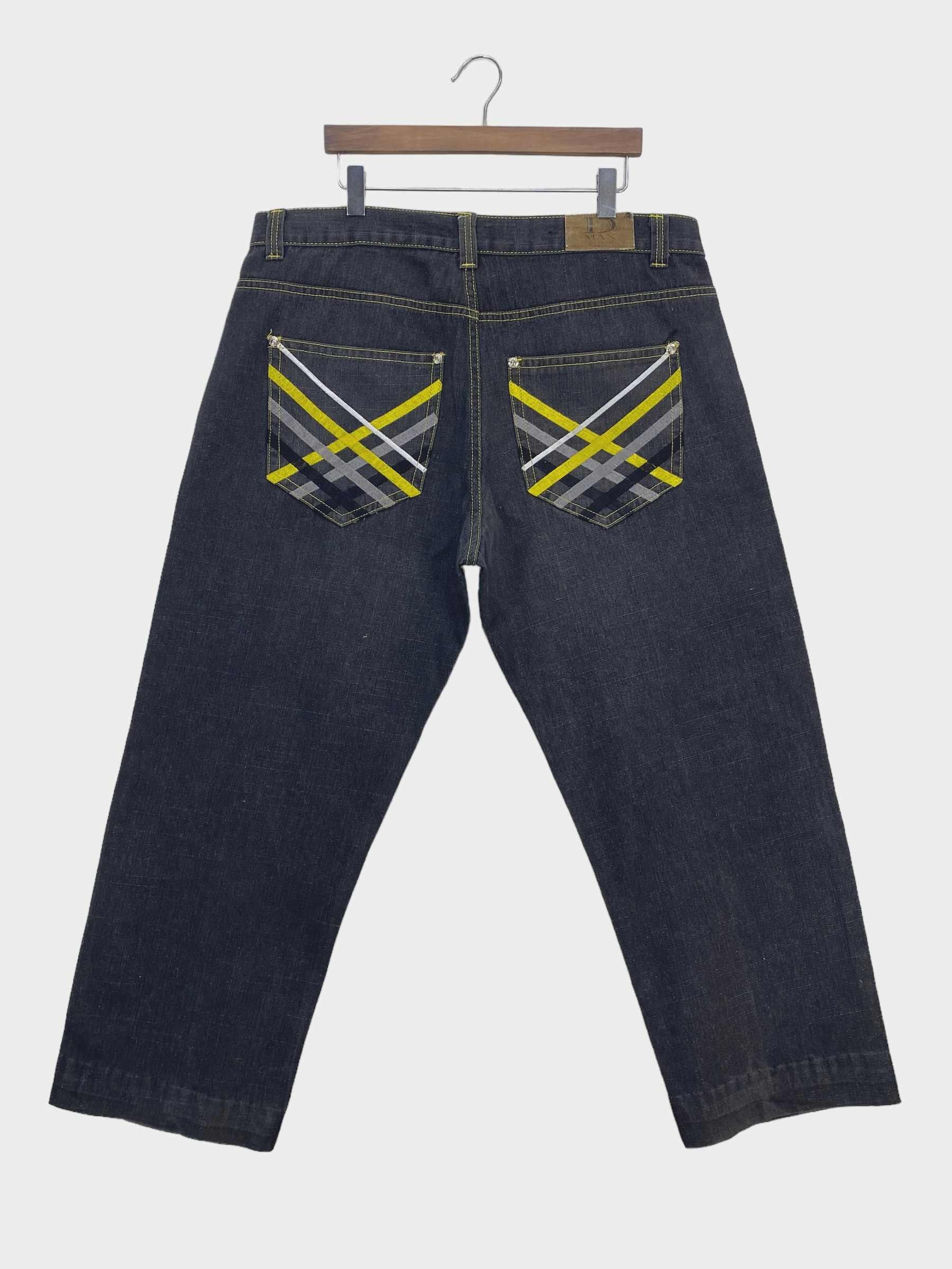 Japanese Brand Dmax Denim Jeans Hip Hop Baggy Skateboards Jeans Size US 40 / EU 56 - 1 Thumbnail