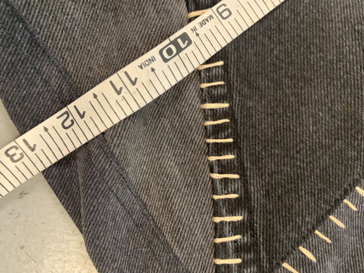 Levi's upcycled levis hand stitch printed baggy fit denim Size US 30 / EU 46 - 12 Thumbnail