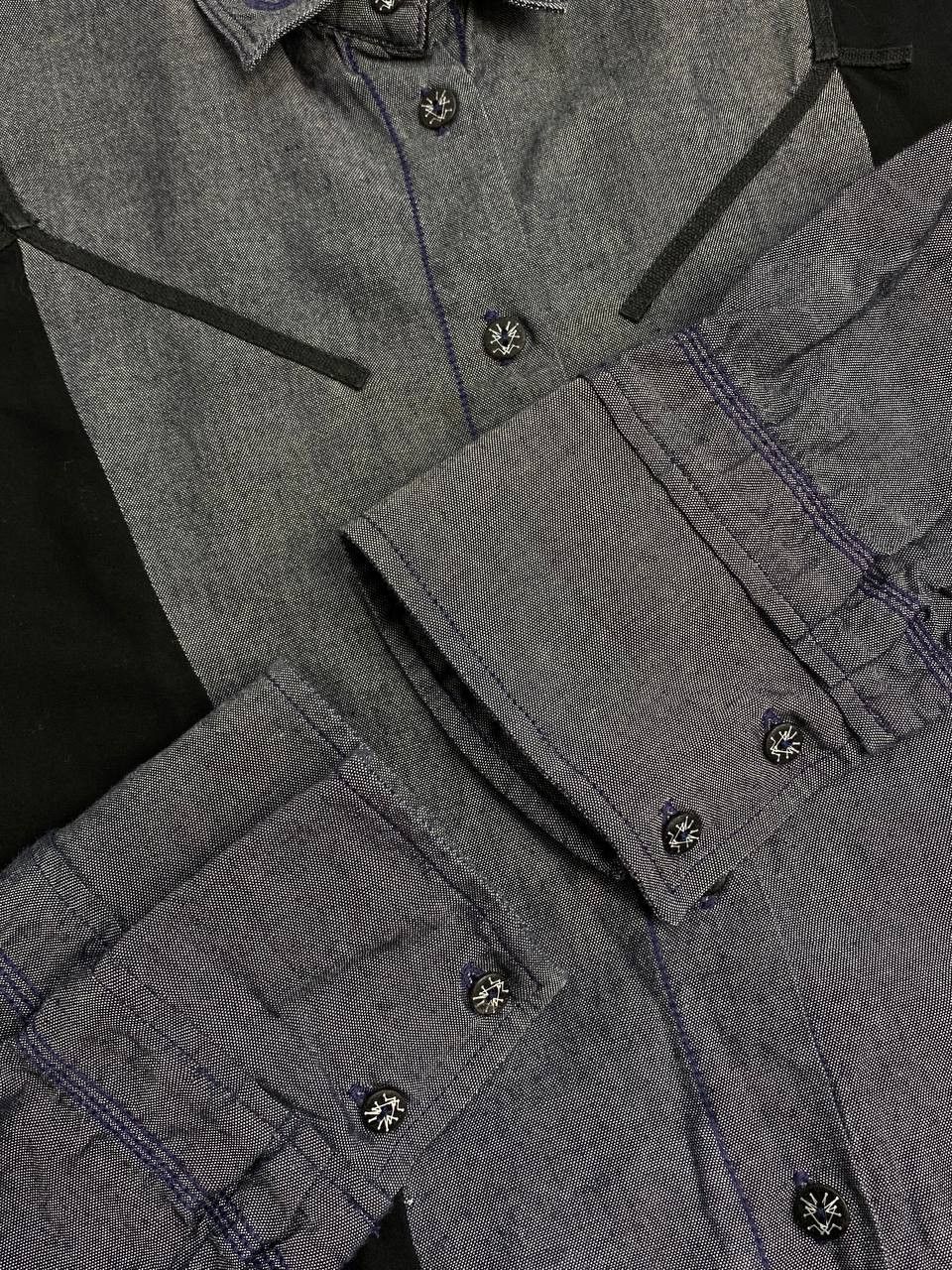 Marithe + Francois Girbaud Marithe Francois Girbaud Denim Cotton Robe Shirt Dress Size XL / US 12-14 / IT 48-50 - 6 Thumbnail