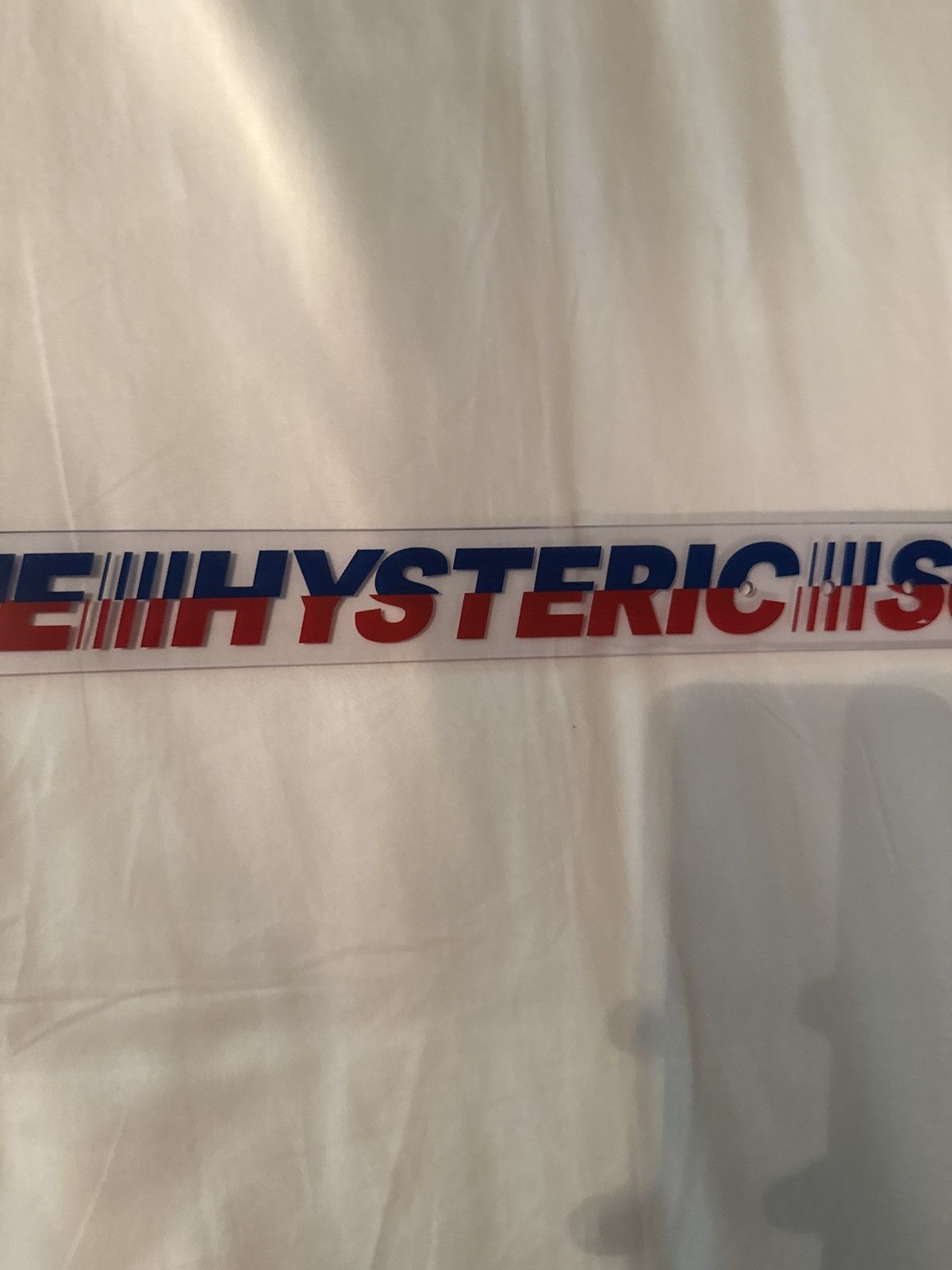 Supreme supreme, hysteric, blue and red clear belt Size 38 - 4 Thumbnail