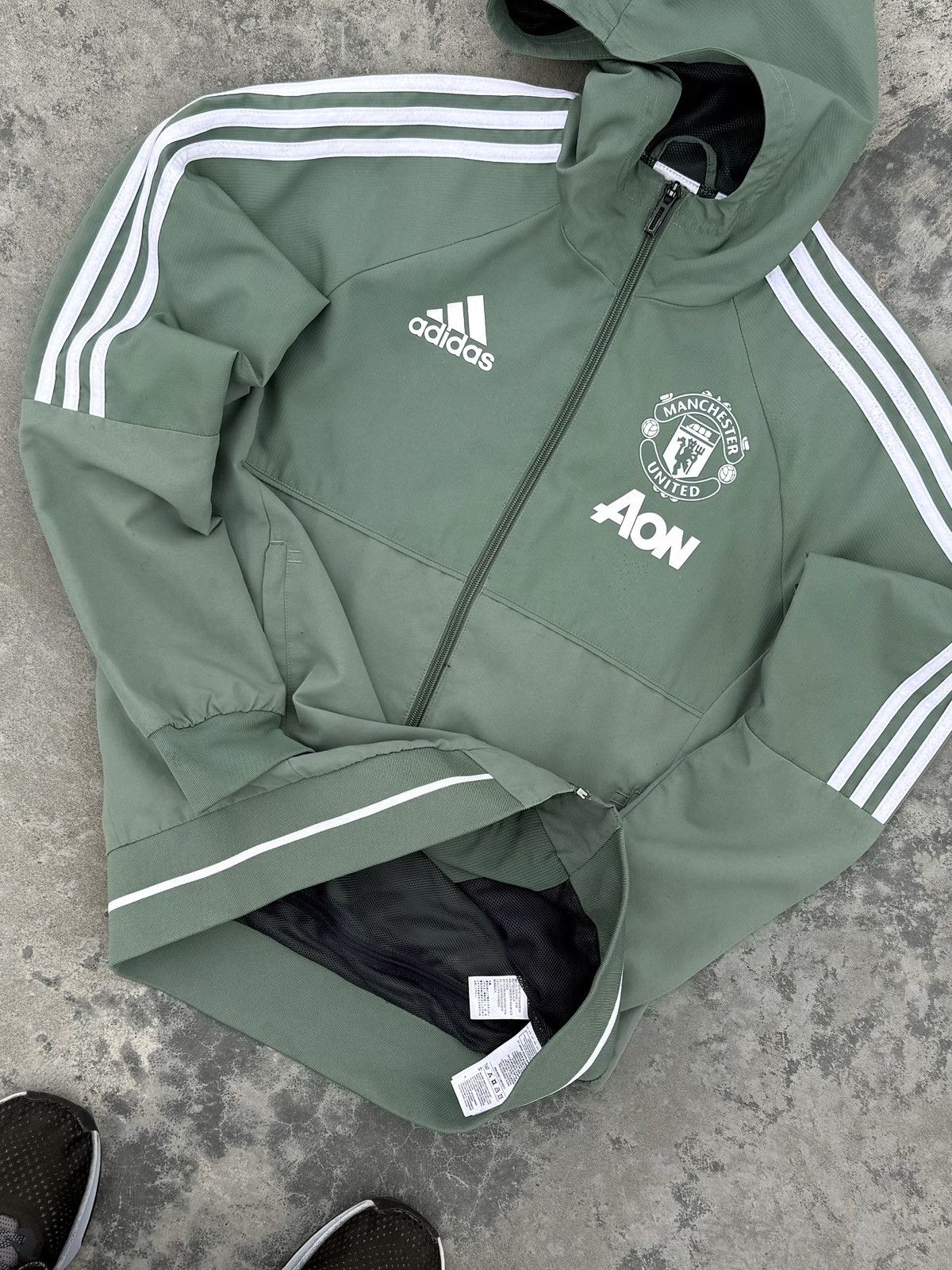Adidas Adidas Manchester United Y2k Drill Blokecore Soccer Jacket Size US S / EU 44-46 / 1 - 3 Thumbnail
