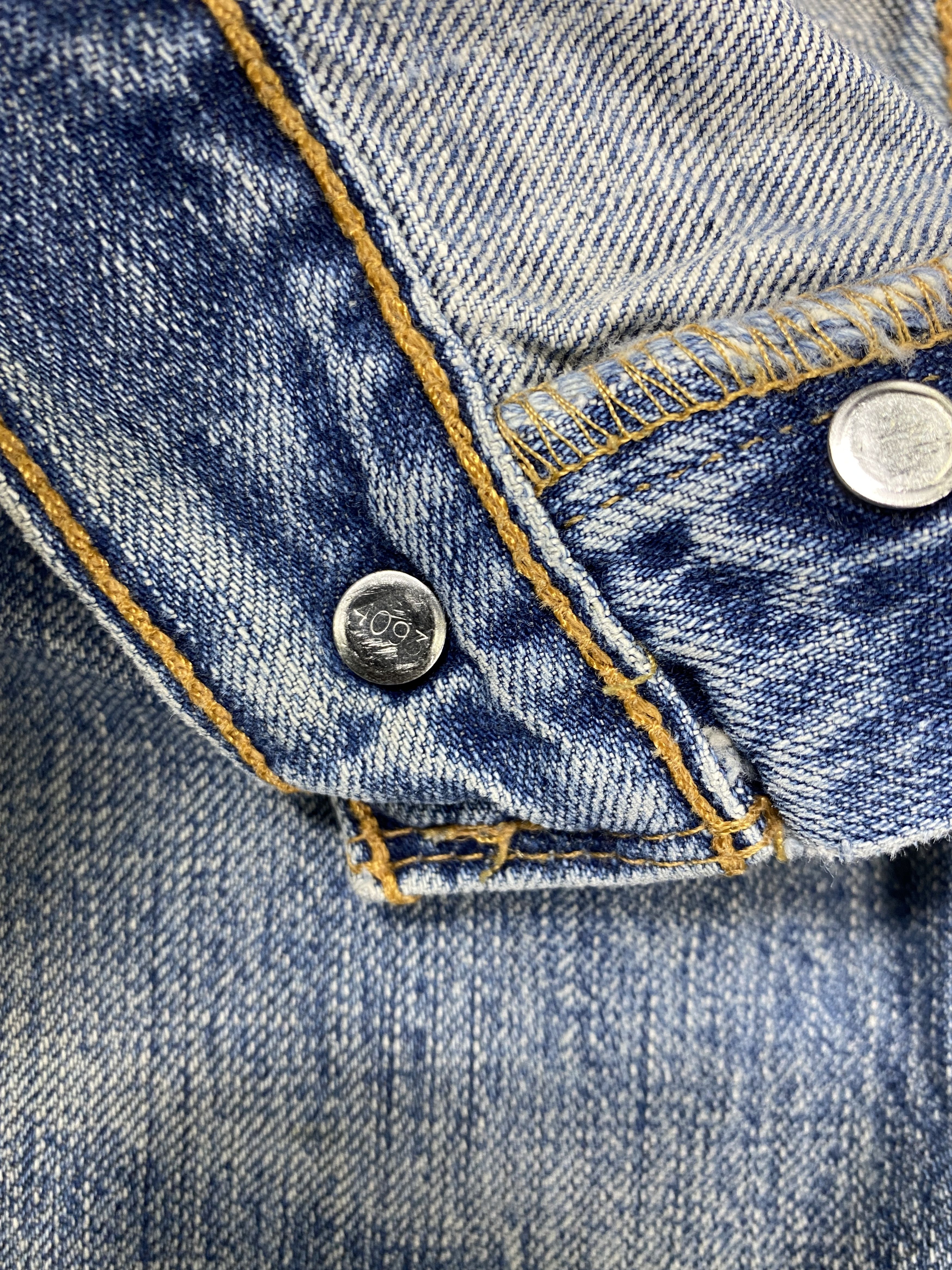 Japanese Brand Distressed Blue Vintage Levi's 501 36x32.5 Denim -JN2359 Size US 36 / EU 52 - 6 Thumbnail