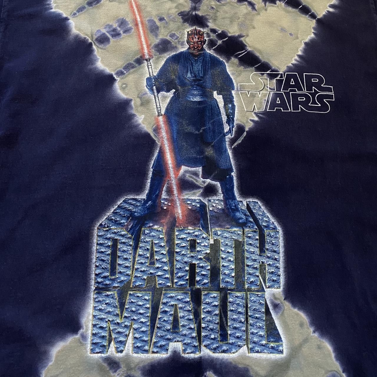 Star Wars 1999 The Phantom Menace Star Wars Darth Maul t Size US L / EU 52-54 / 3 - 3 Thumbnail
