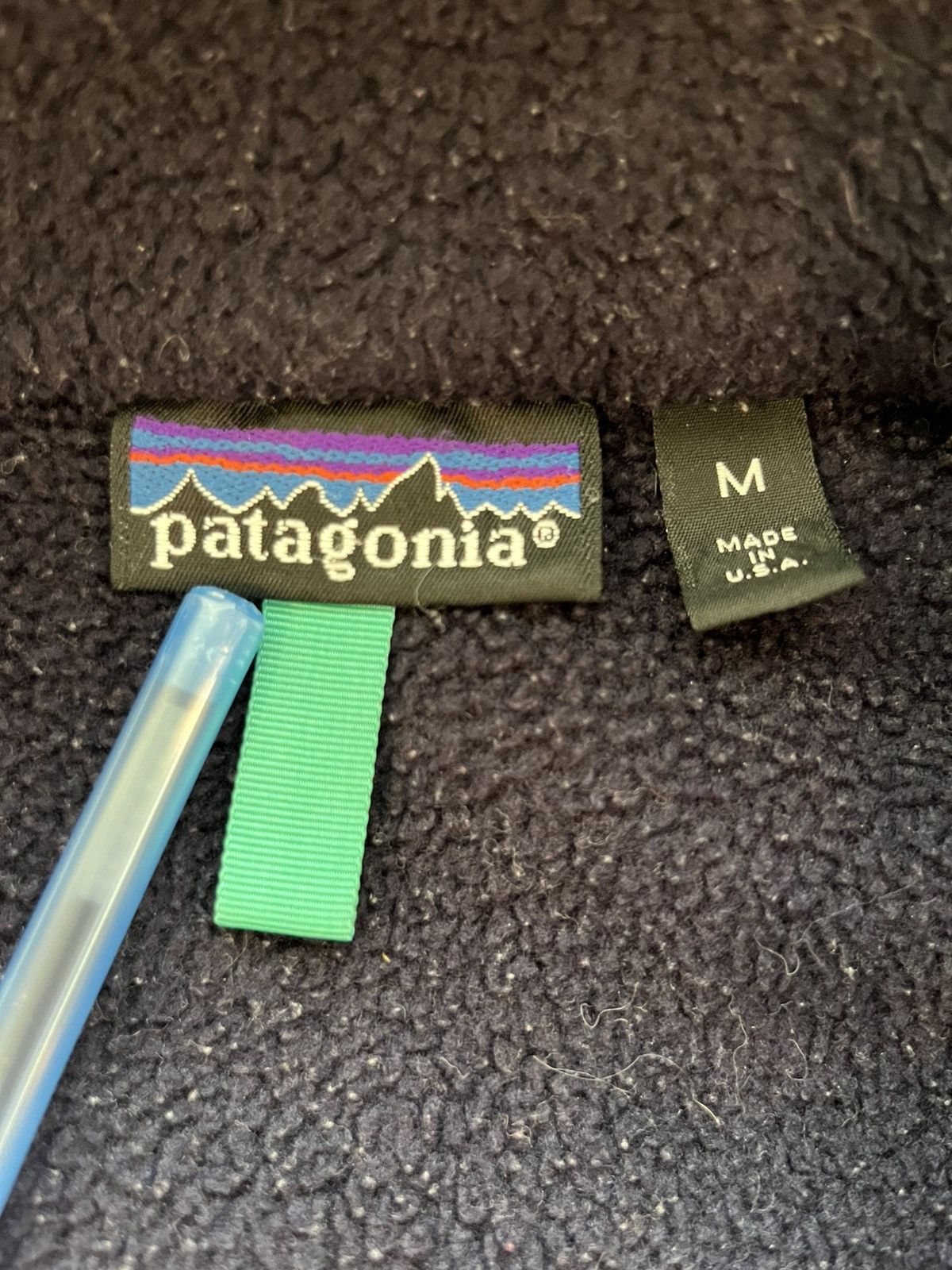 Patagonia × Vintage Vintage 90s Patagonia made in USA fleece sweater Size US M / EU 48-50 / 2 - 3 Thumbnail