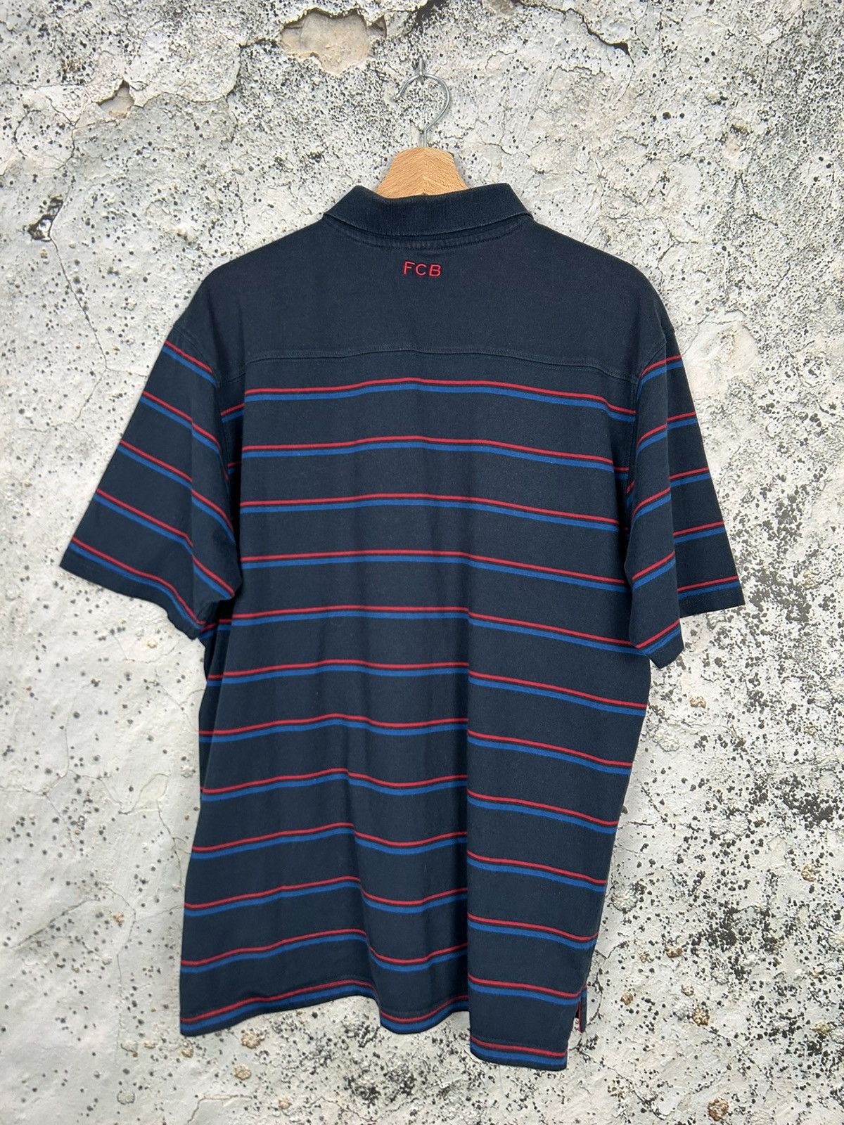 Vintage Vintage FC Barcelona Football Polo Tee Merch Soccer Jersey Size US XXL / EU 58 / 5 - 5 Thumbnail