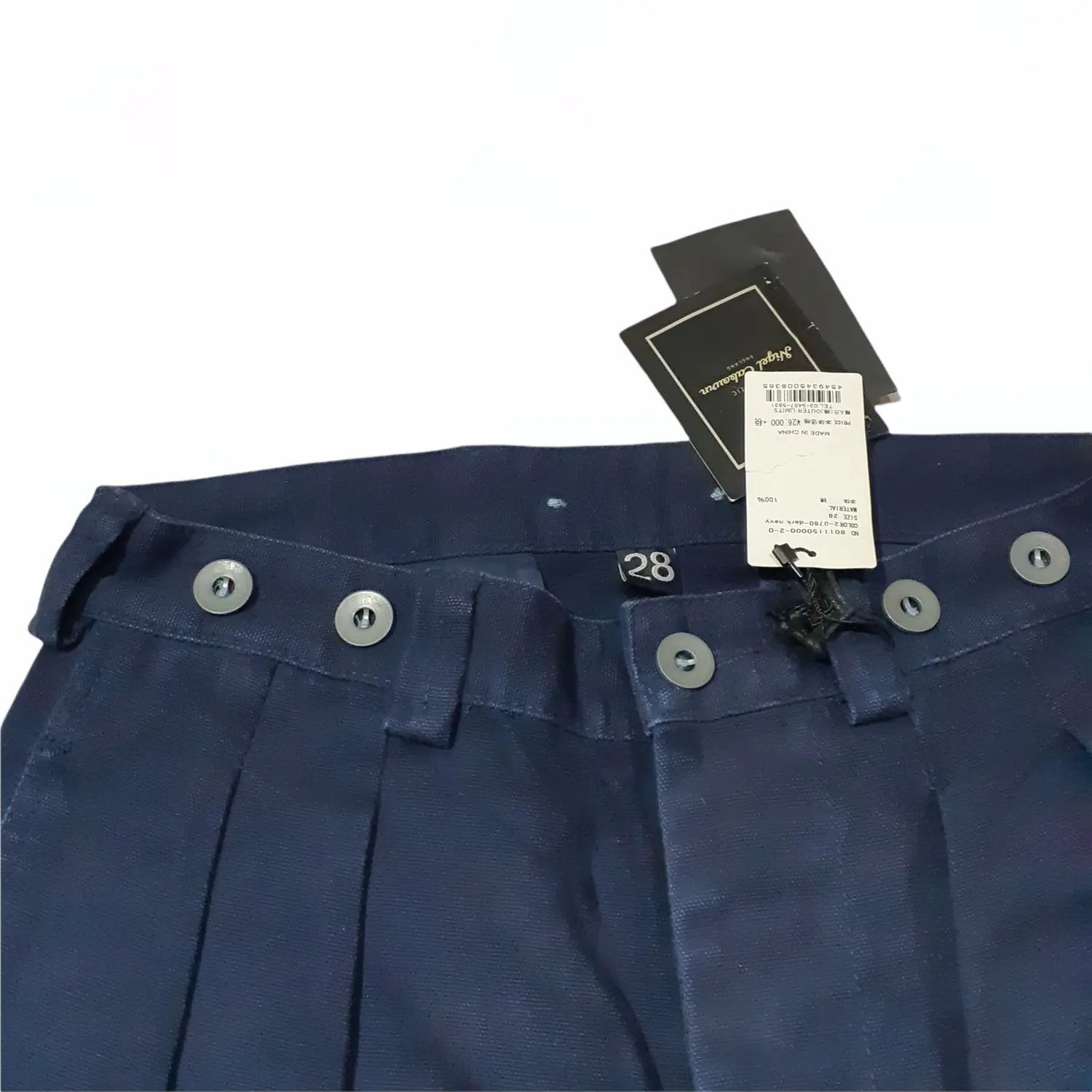 Nigel Cabourn Nigel Cabourn LYBRO Short Pants Marines Garment Dye Size US 28 / EU 44 - 4 Thumbnail