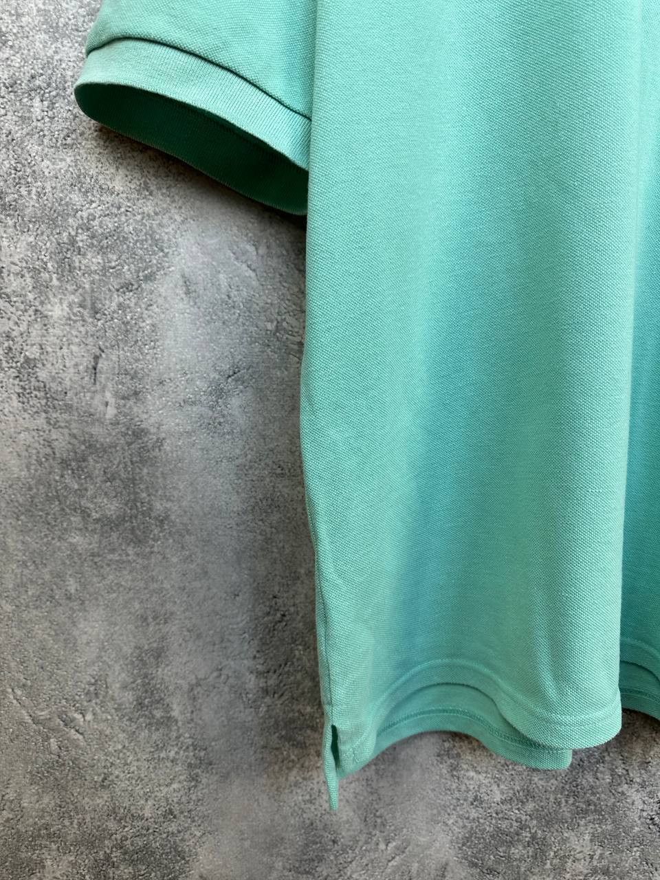 Yves Saint Laurent Yves Saint Laurent YSL Polo Shirt Mint Blue Logo SS Size US L / EU 52-54 / 3 - 6 Thumbnail
