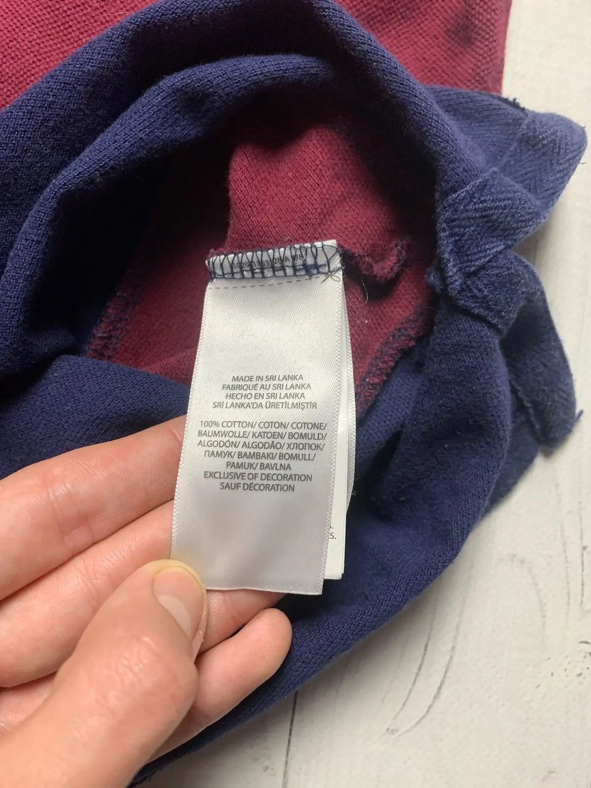 Polo Ralph Lauren Vintage polo Ralph Lauren size XXL logo rare red navy Size US XXL / EU 58 / 5 - 4 Thumbnail