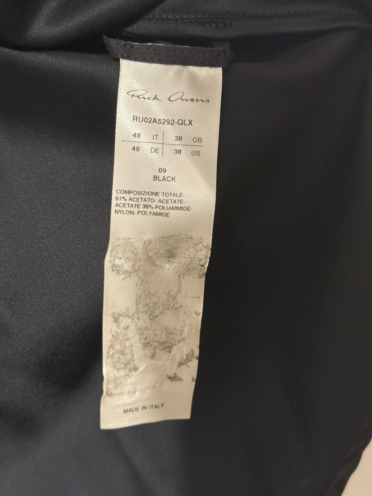 Rick Owens Rick Owens Liquid Latex Golf Shirt Size US M / EU 48-50 / 2 - 7 Thumbnail